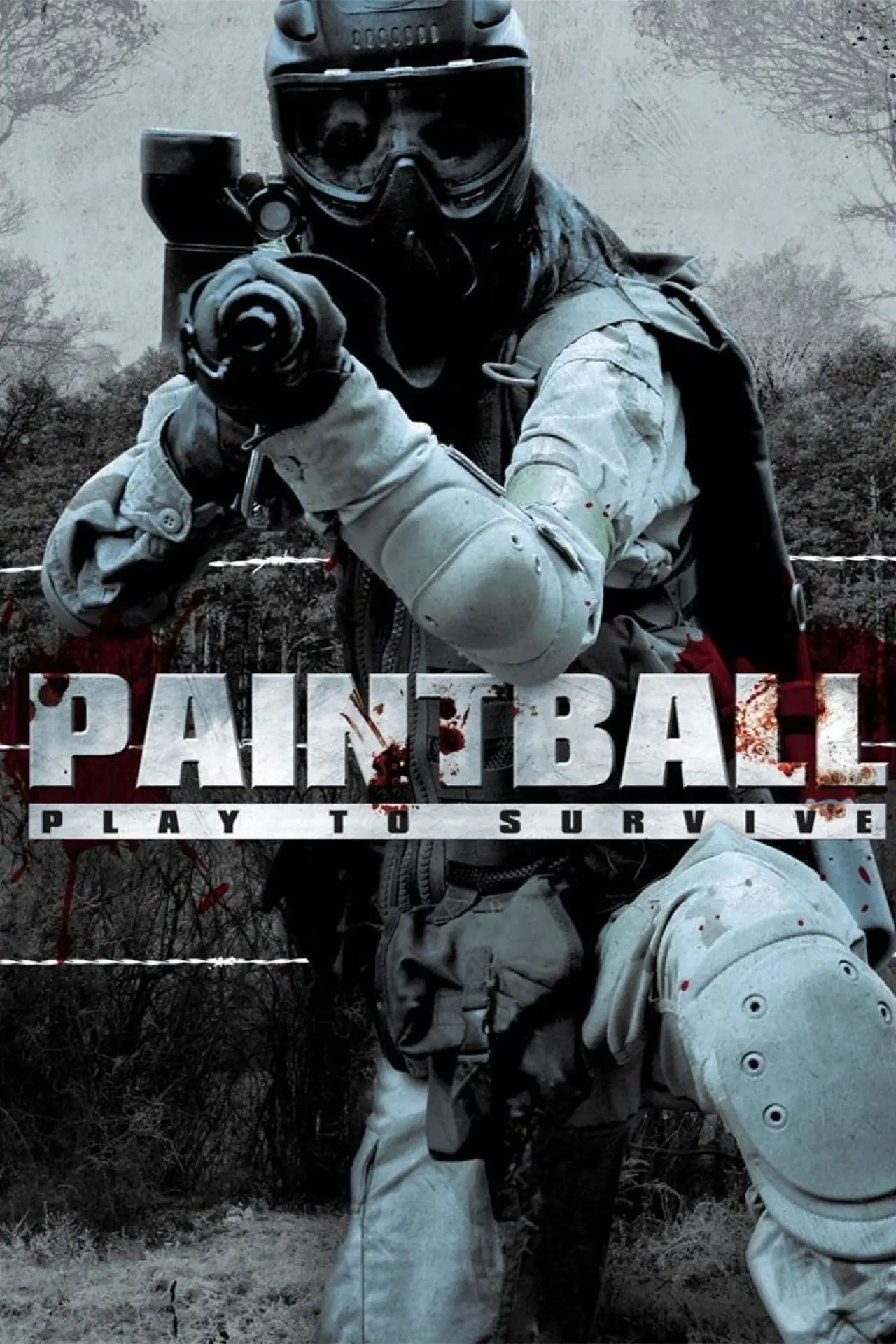 Plakat filmowy "Paintball"