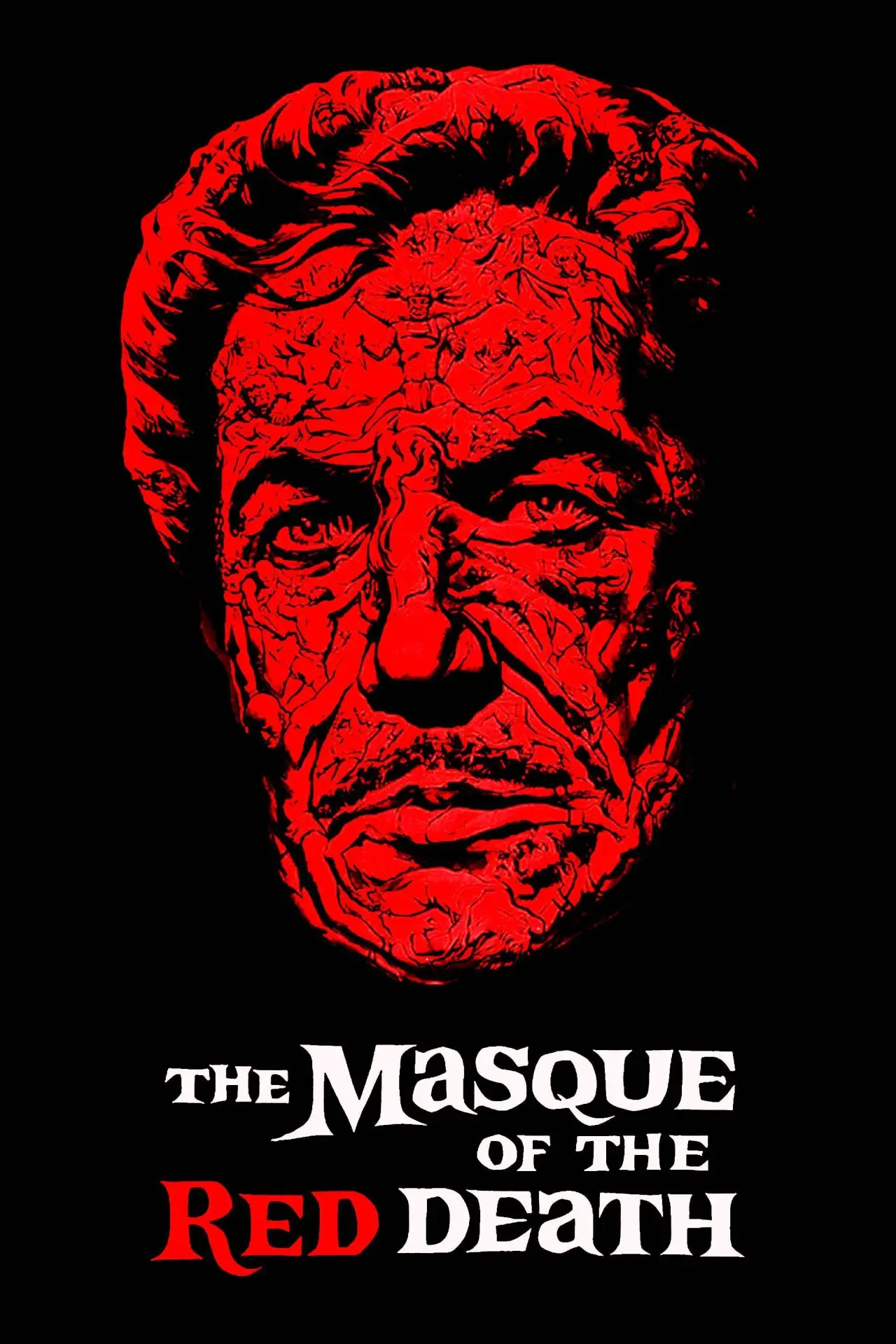 Plakat filmowy "Maska Czerwonego Moru"