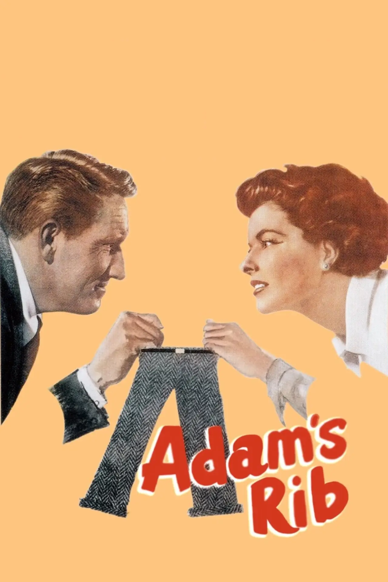 Plakat filmowy "Żebro Adama"