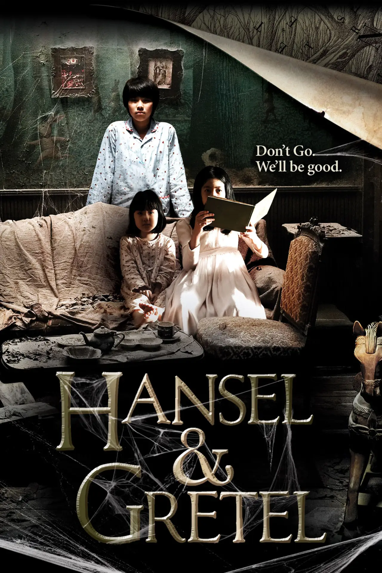 Plakat filmowy "Jaś i Małgosia"