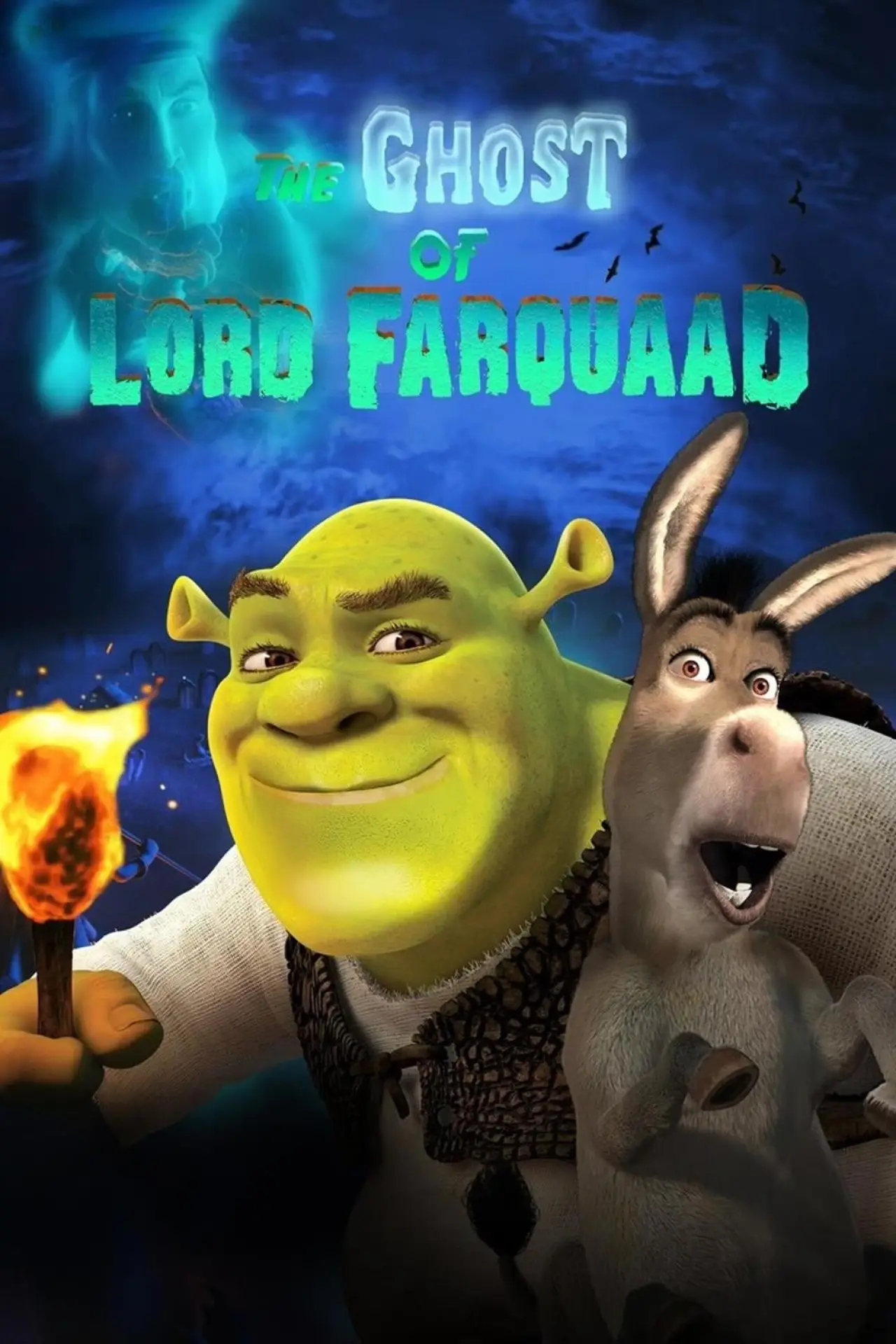 Plakat filmowy "Shrek i duch Lorda Farquaada"