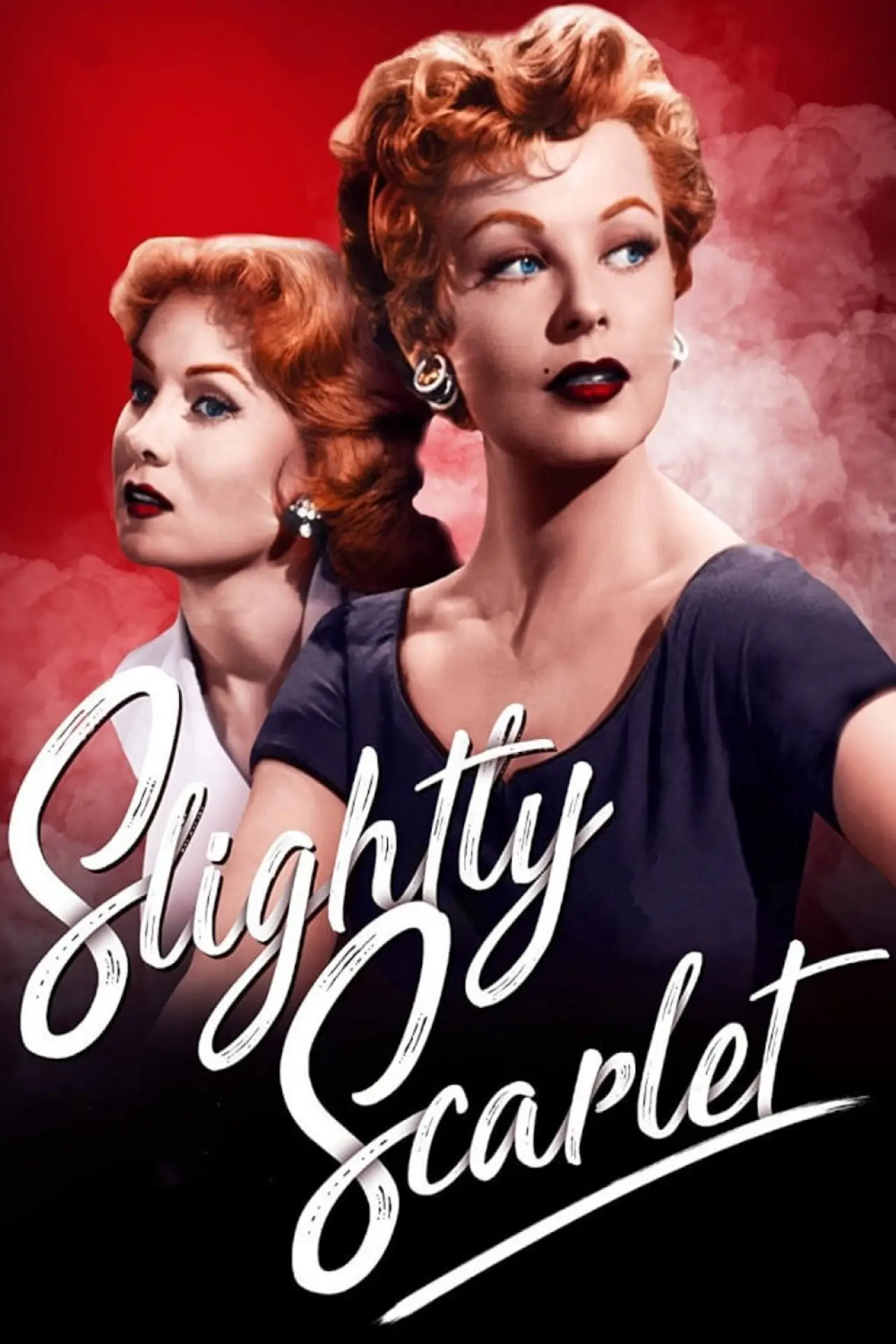 Plakat filmowy "Slightly Scarlet"