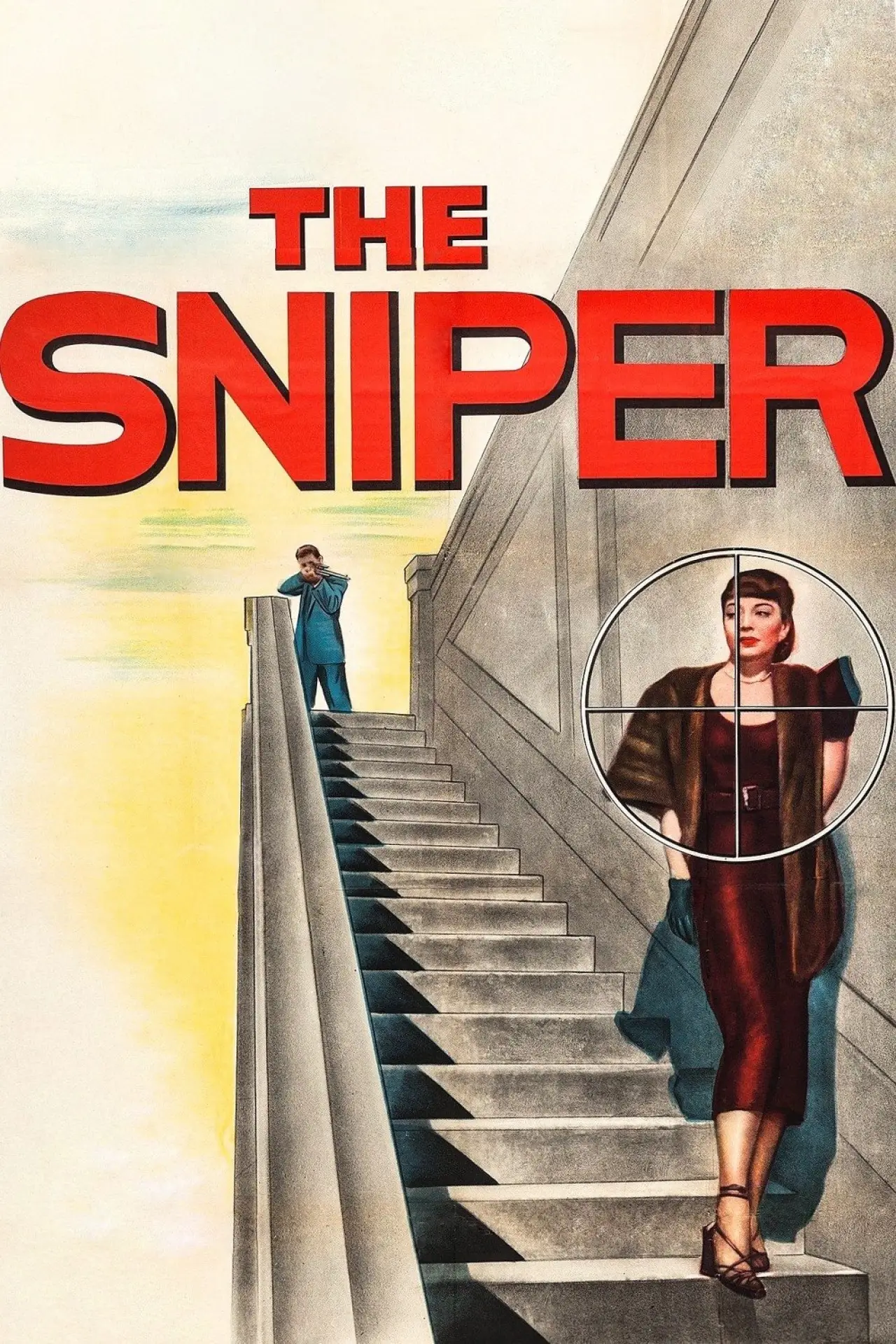 Plakat filmowy "The Sniper"