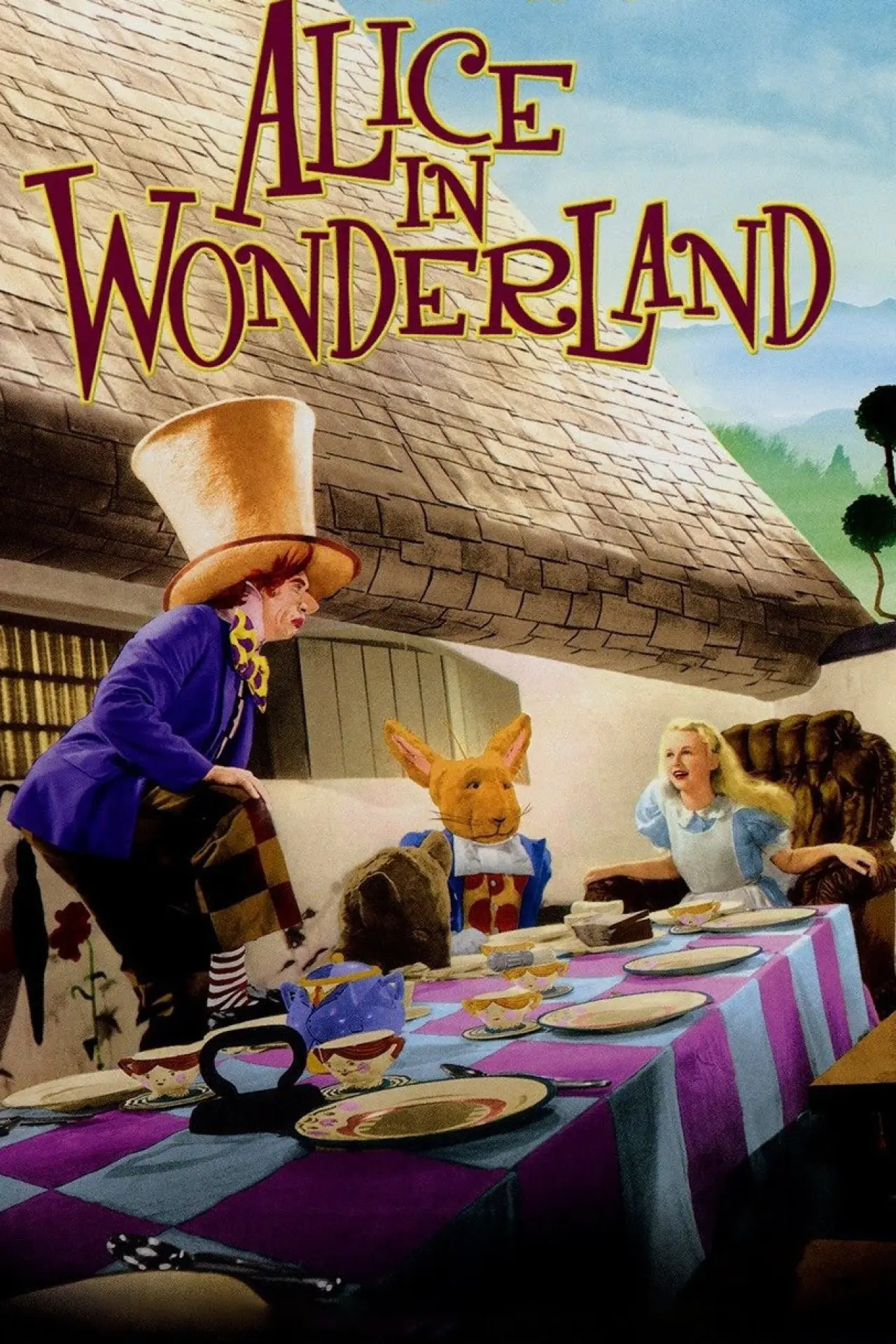 Plakat filmowy "Alice in Wonderland"