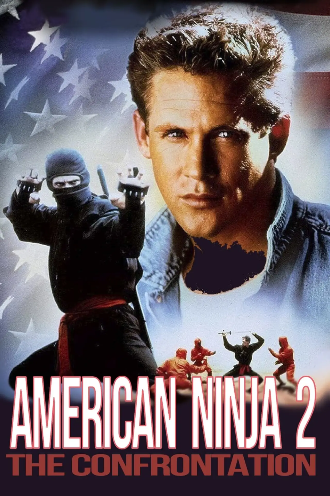 Plakat filmowy "Amerykański ninja 2"