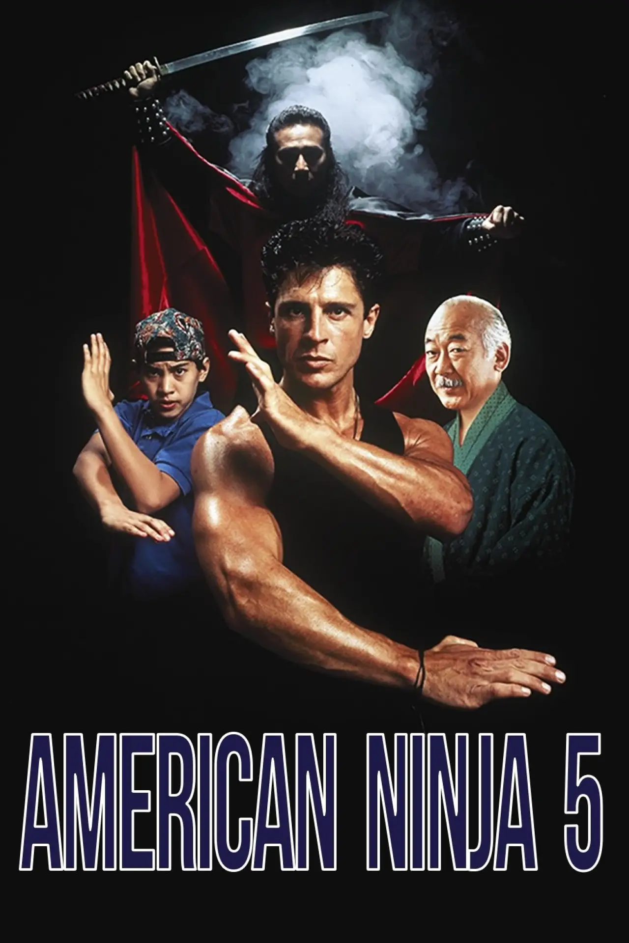 Plakat filmowy "Amerykański Ninja 5"