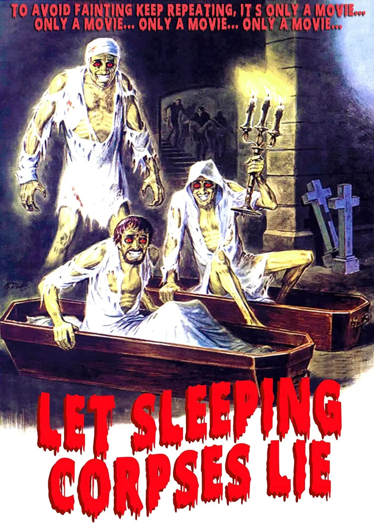 Plakat filmowy "Non si deve profanare il sonno dei morti"
