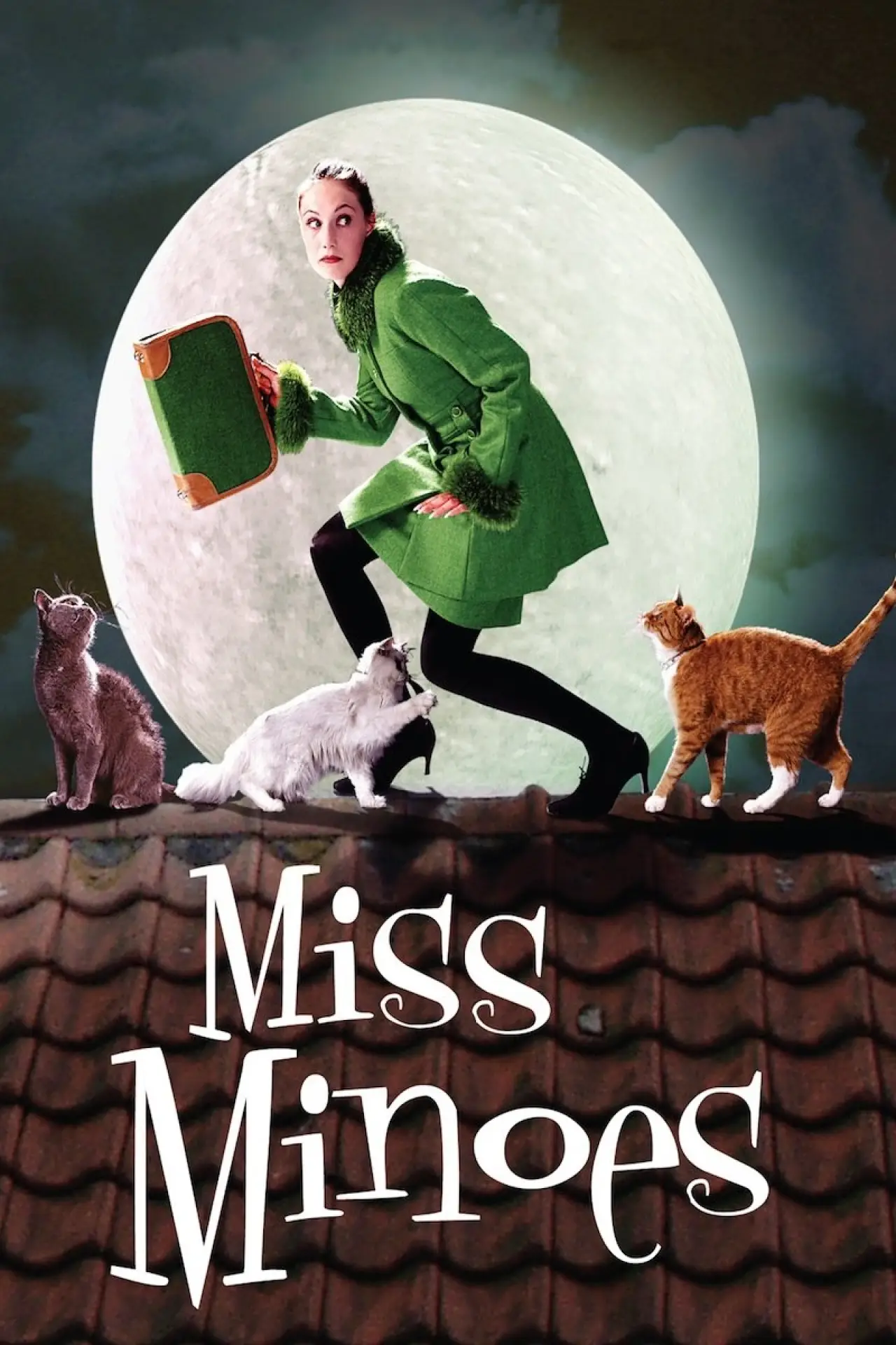 Plakat filmowy "Panna Minoes - kocia agentka"