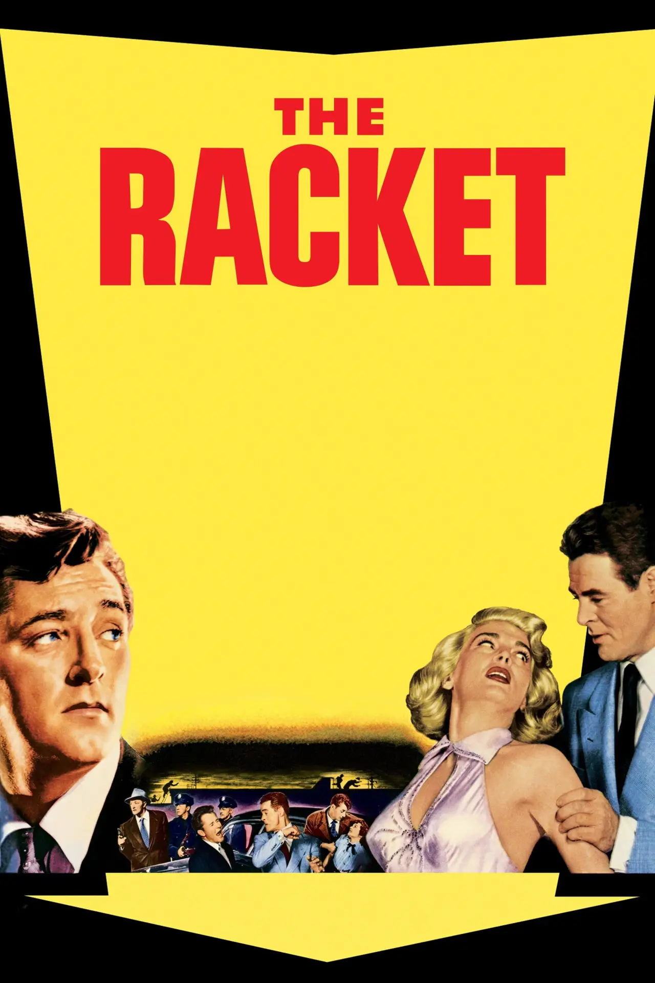 Plakat filmowy "The Racket"