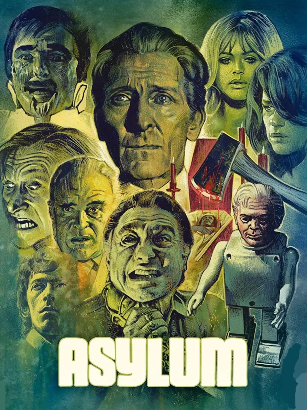 Plakat filmowy "Asylum"