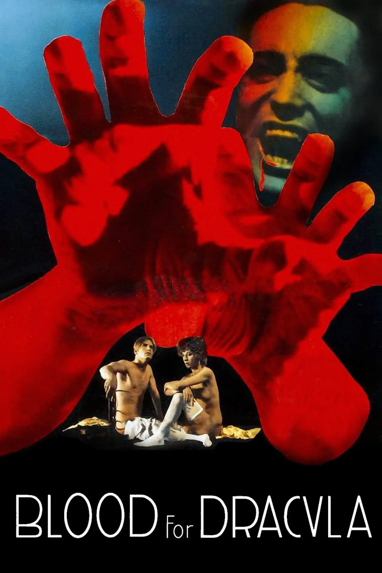 Plakat filmowy "Krew dla Draculi"