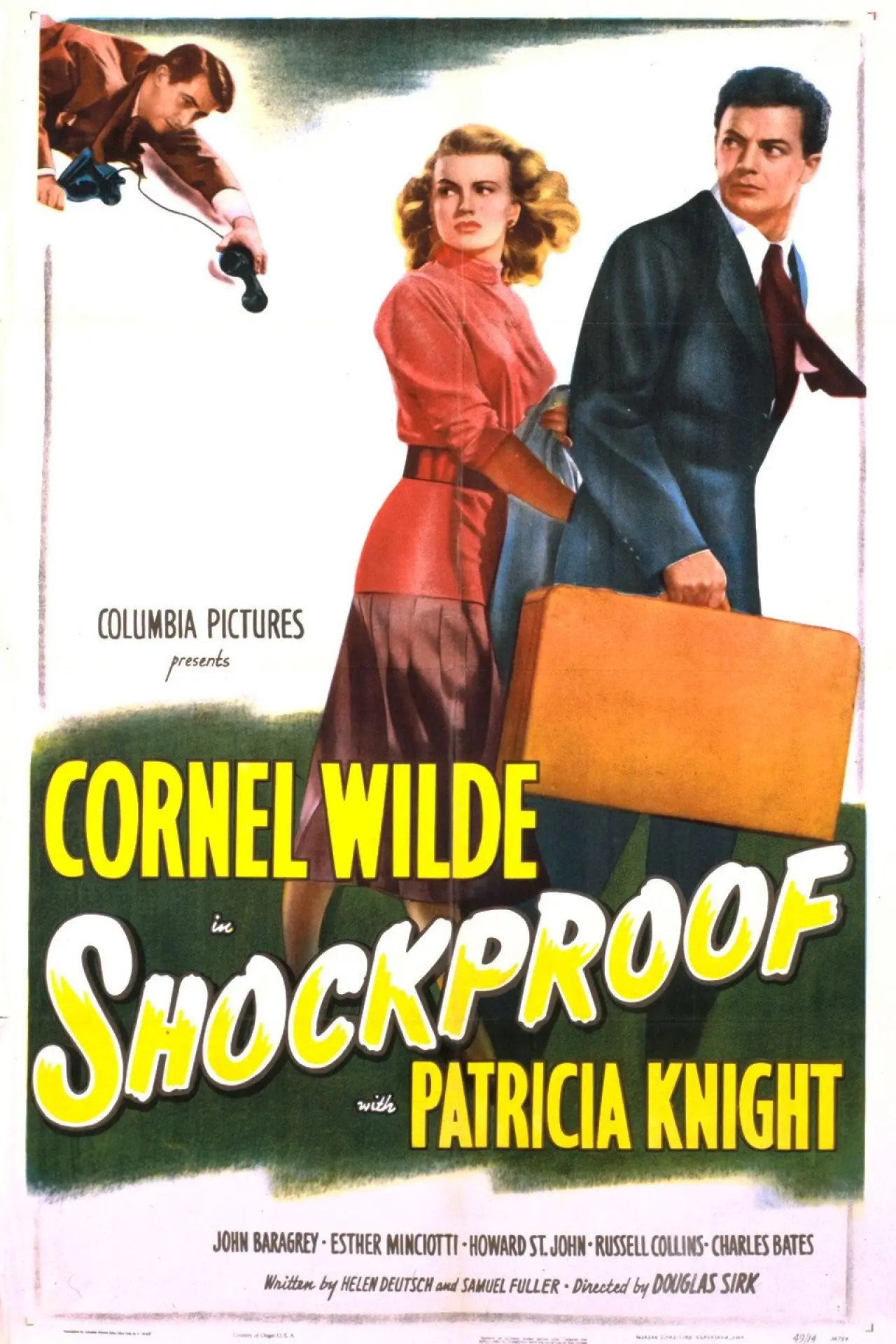 Plakat filmowy "Shockproof"
