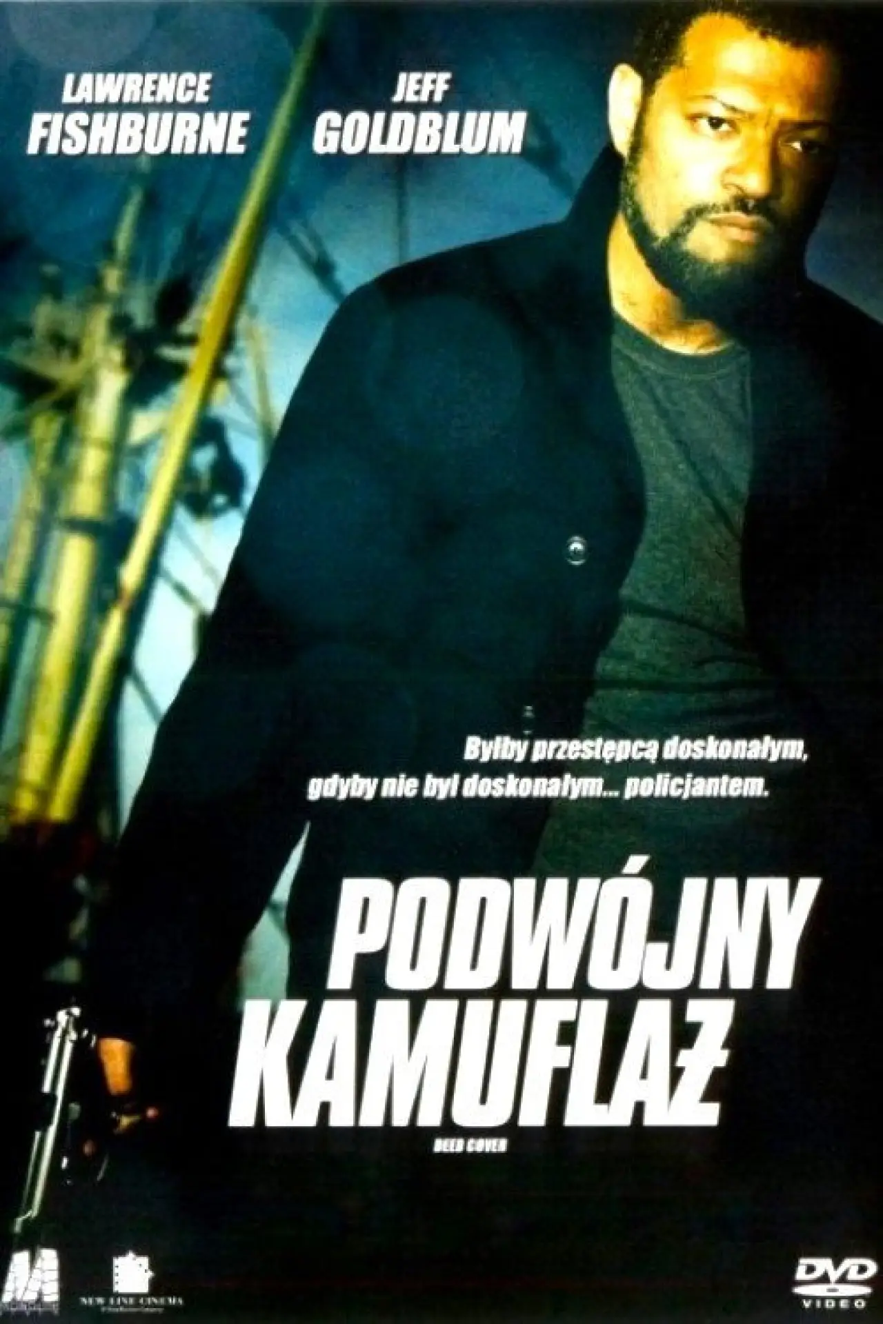 Plakat filmowy "Podwójny kamuflaż"