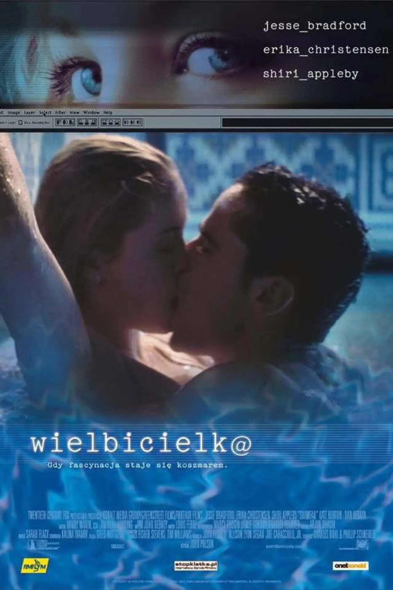Plakat filmowy "Wielbicielka"