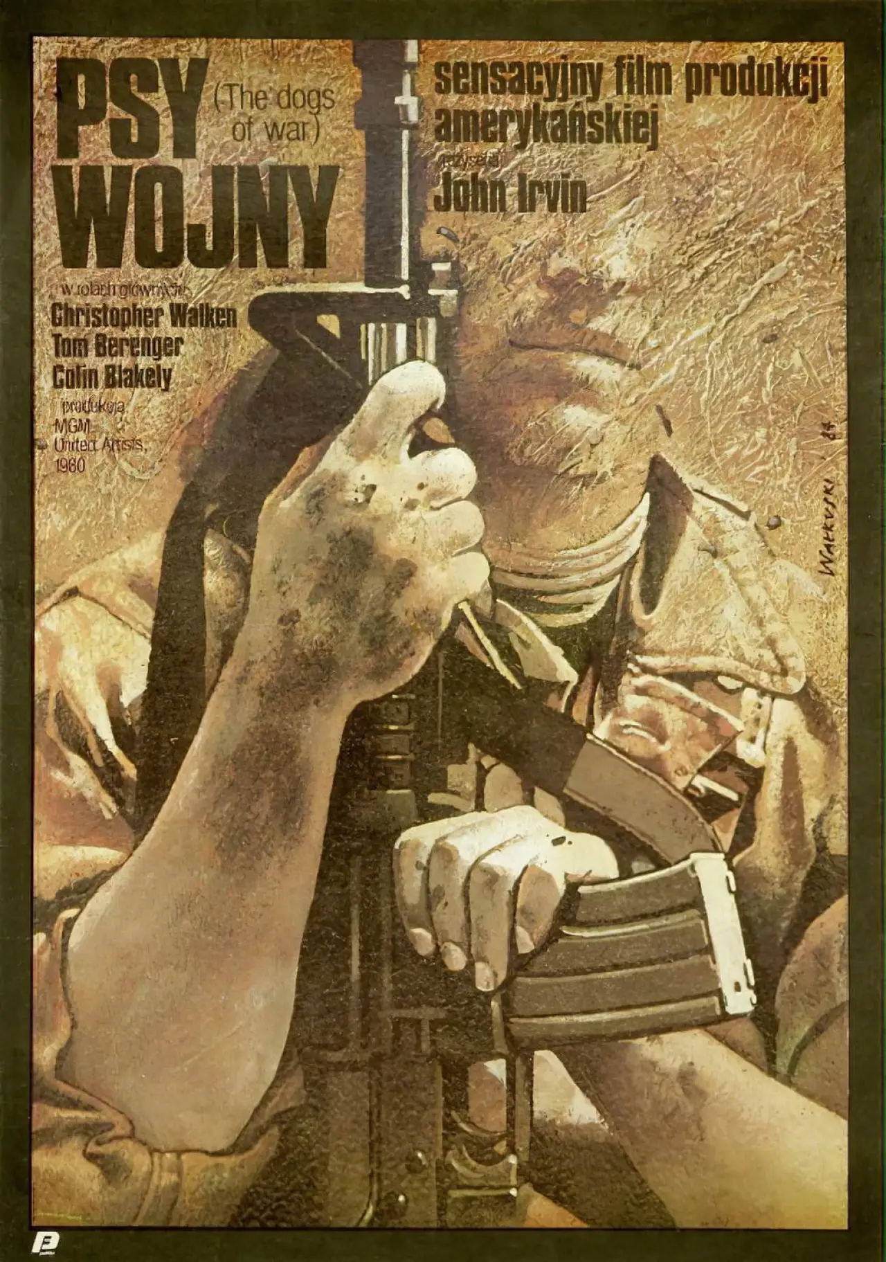 Plakat filmowy "Psy wojny"