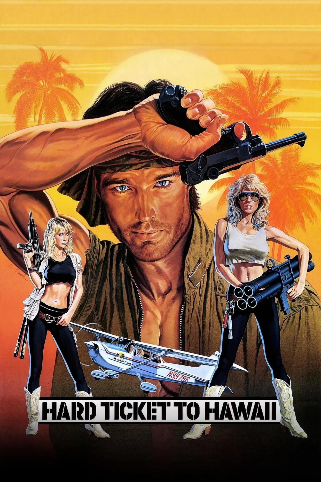 Plakat filmowy "Bilet na Hawaje"