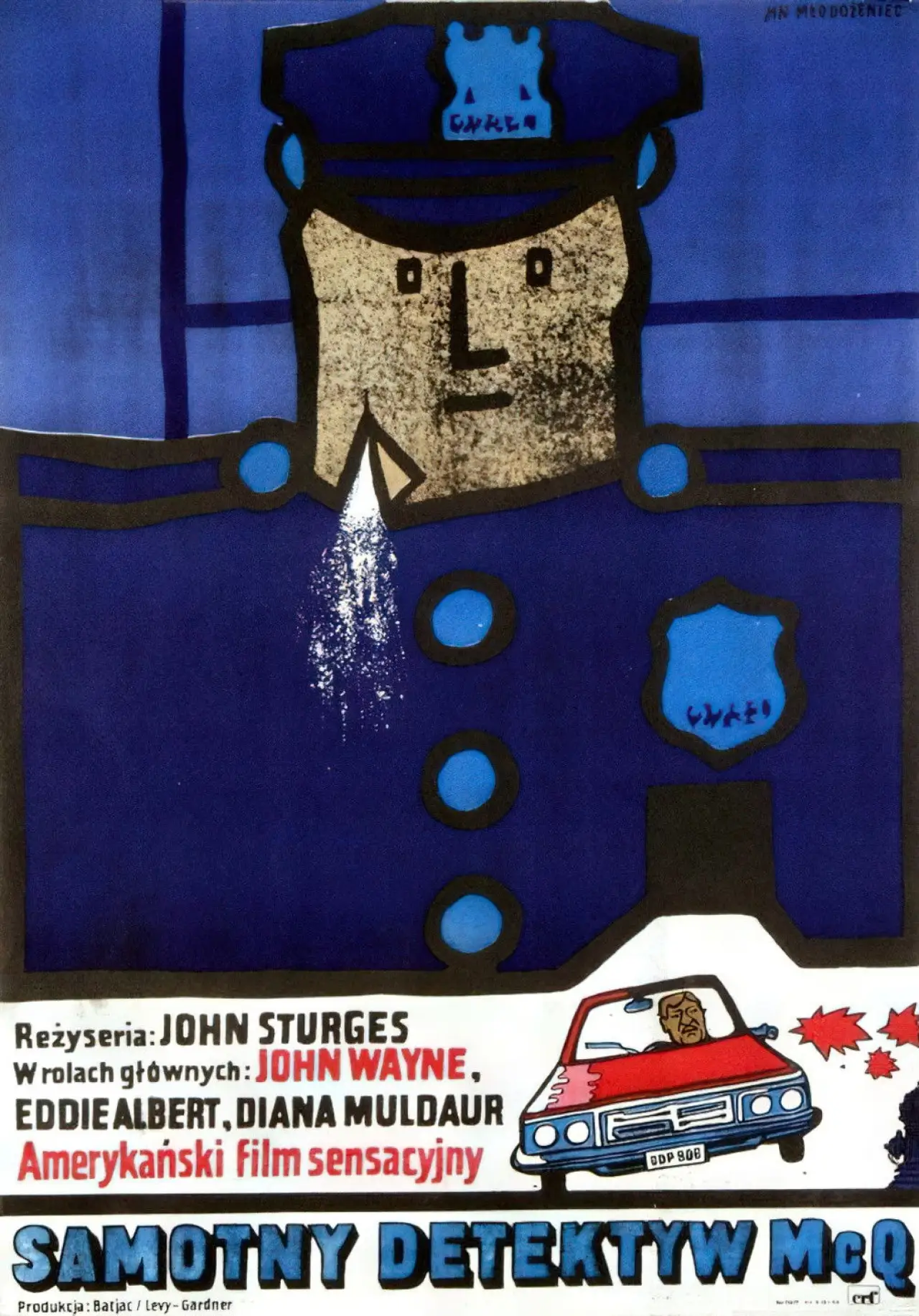Plakat filmowy "Detektyw McQ"