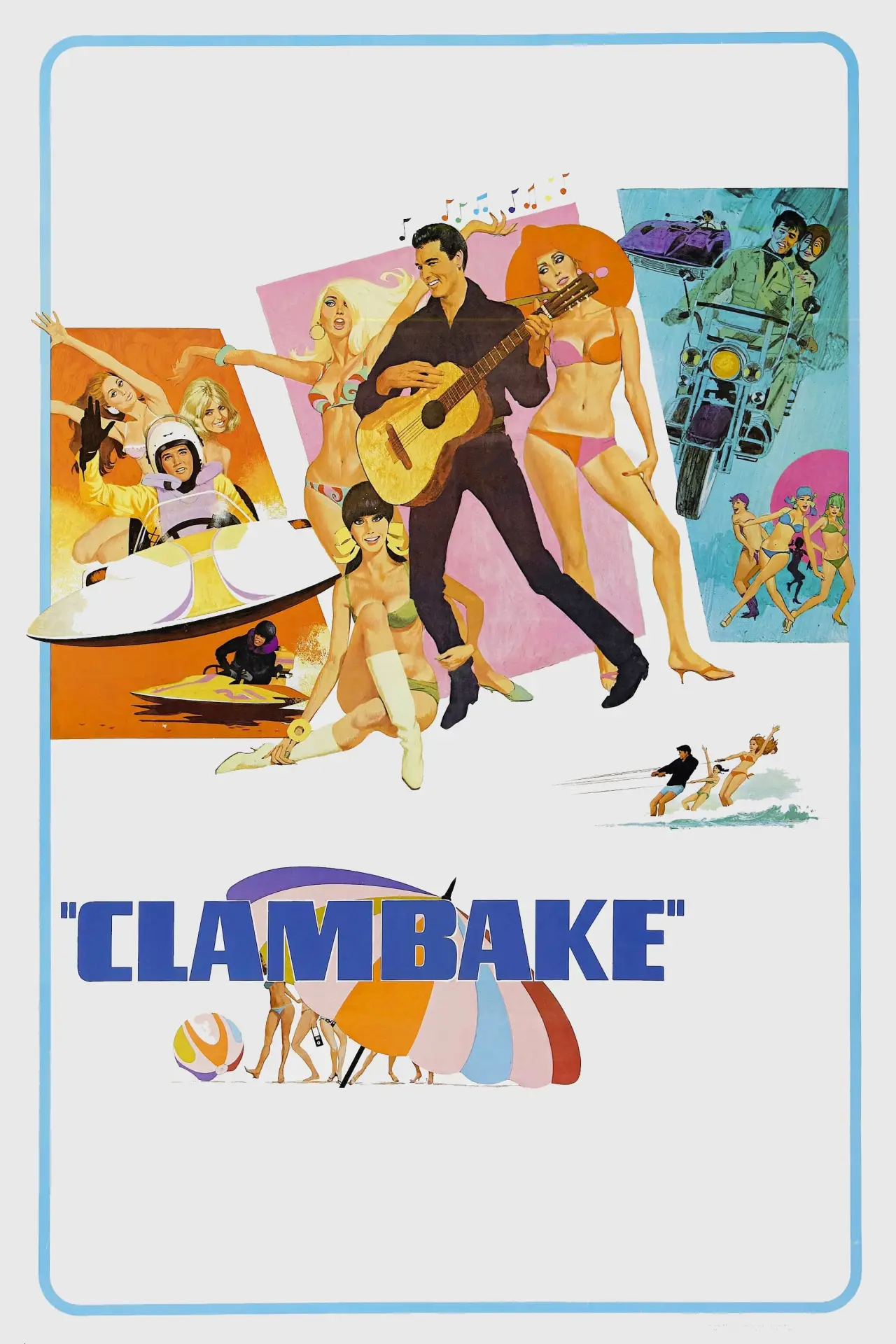 Plakat filmowy "Clambake"
