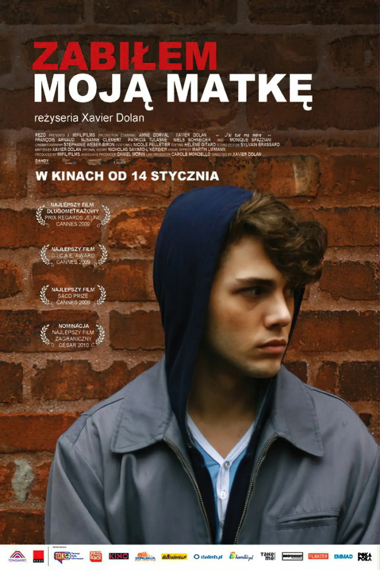 Plakat filmowy "Zabiłem moją matkę"