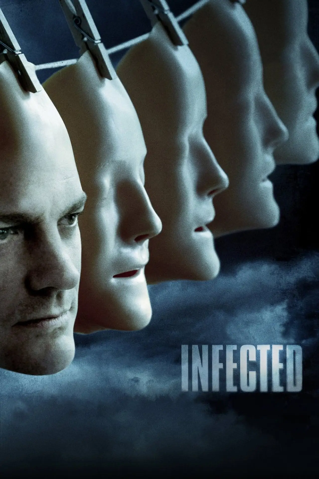 Plakat filmowy "Zarażeni"