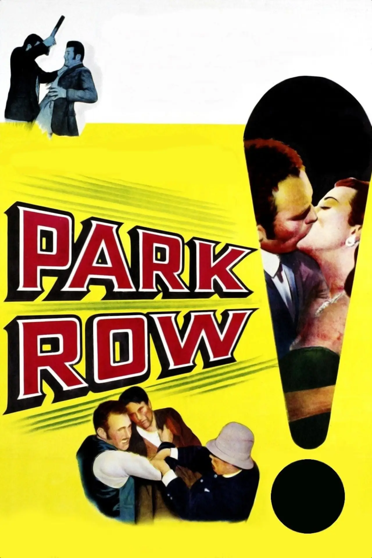 Plakat filmowy "Park Row"
