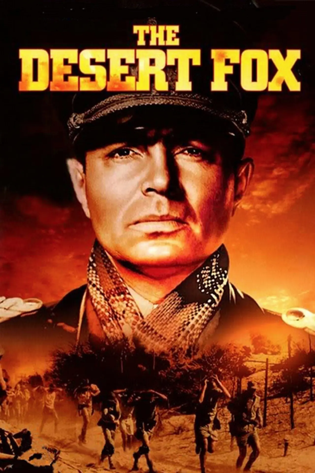 Plakat filmowy "Pustynny Lis"
