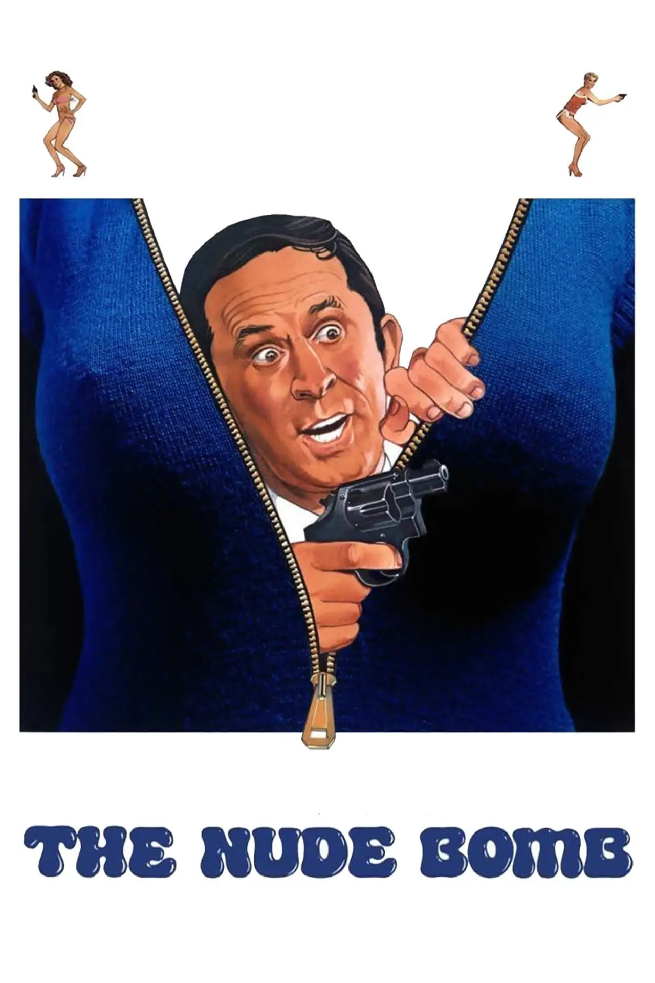 Plakat filmowy "Naga bomba"