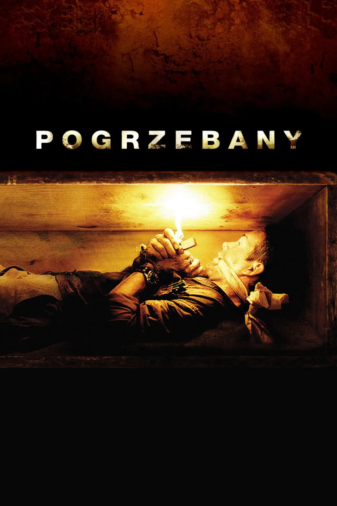 Plakat filmowy "Pogrzebany"