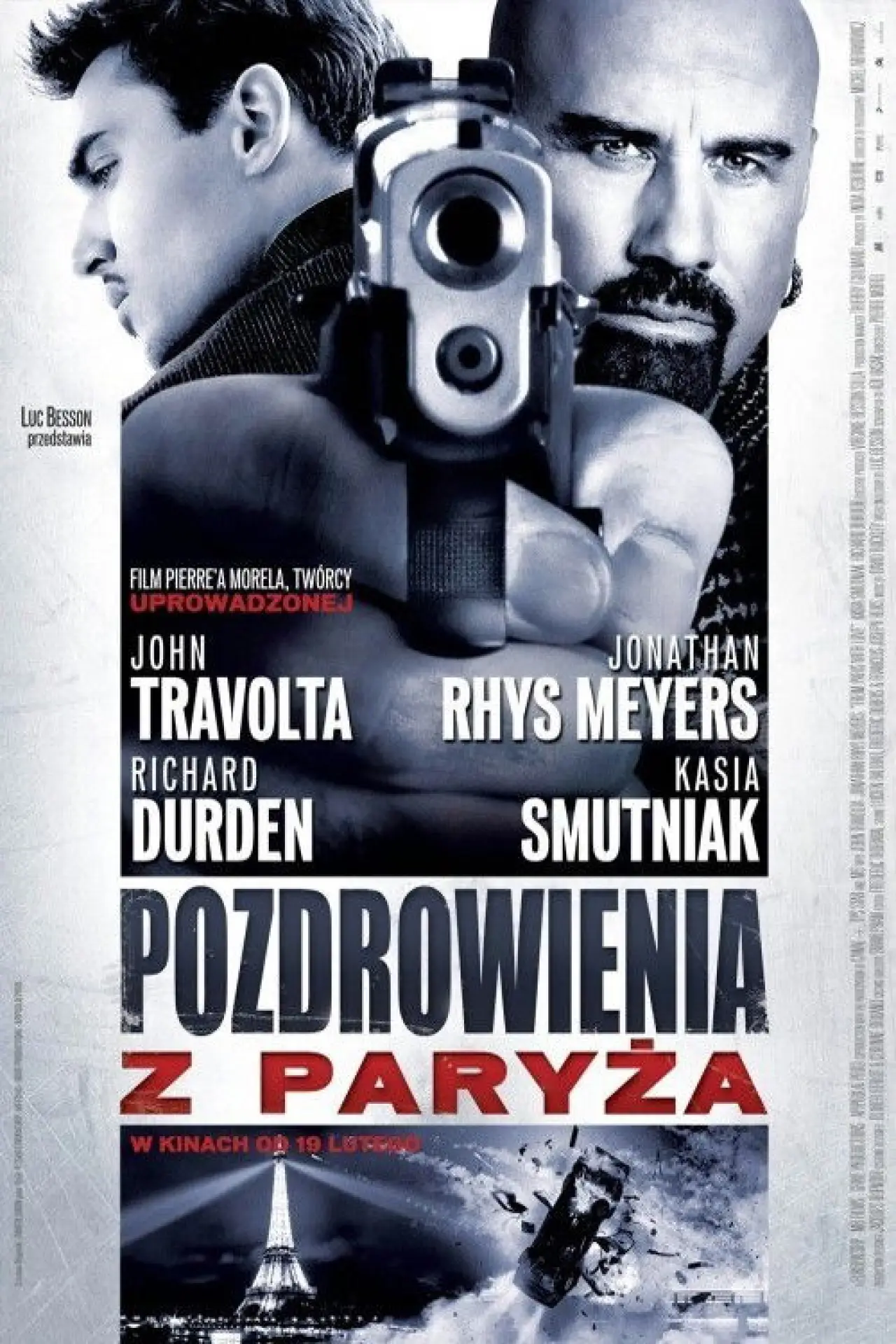 Plakat filmowy "Pozdrowienia z Paryża"