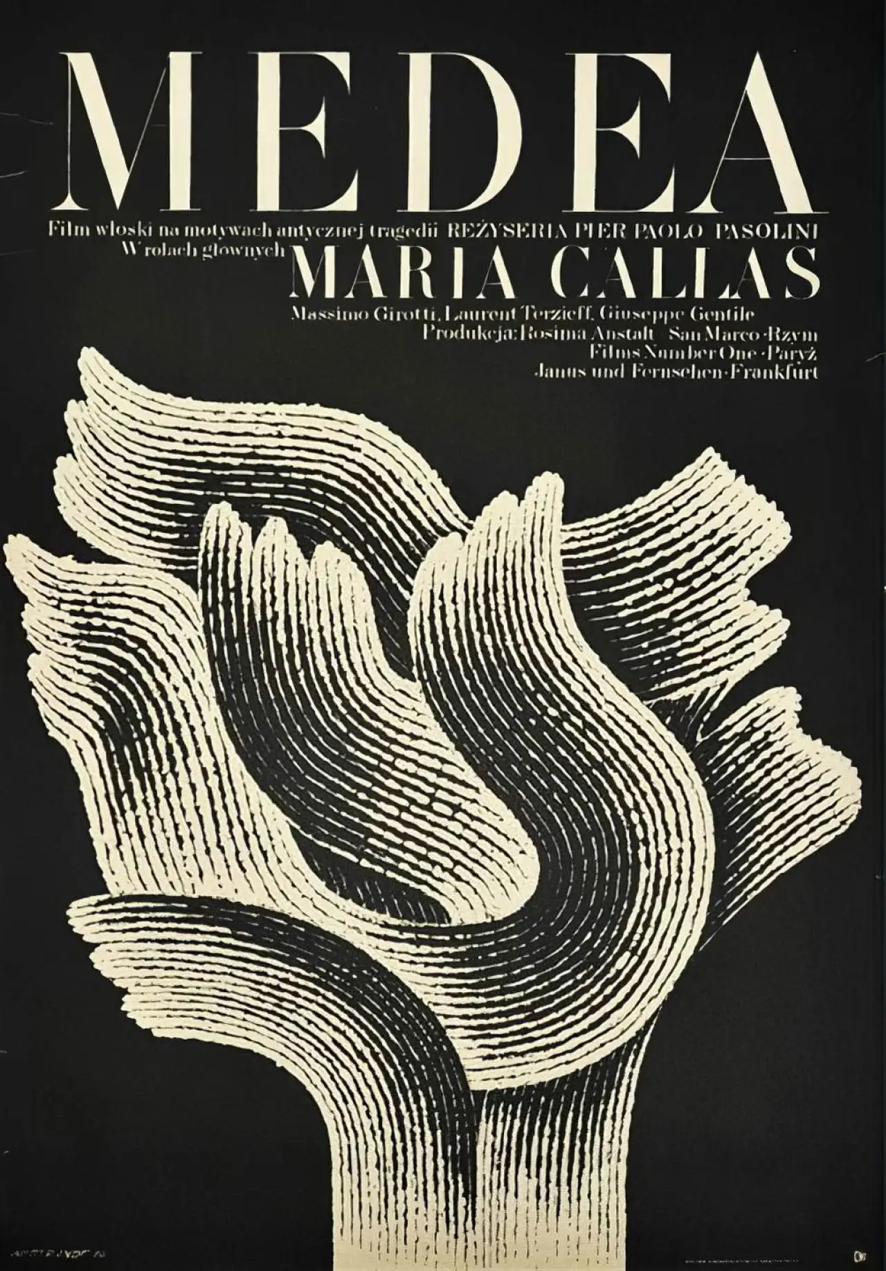 Plakat filmowy "Medea"