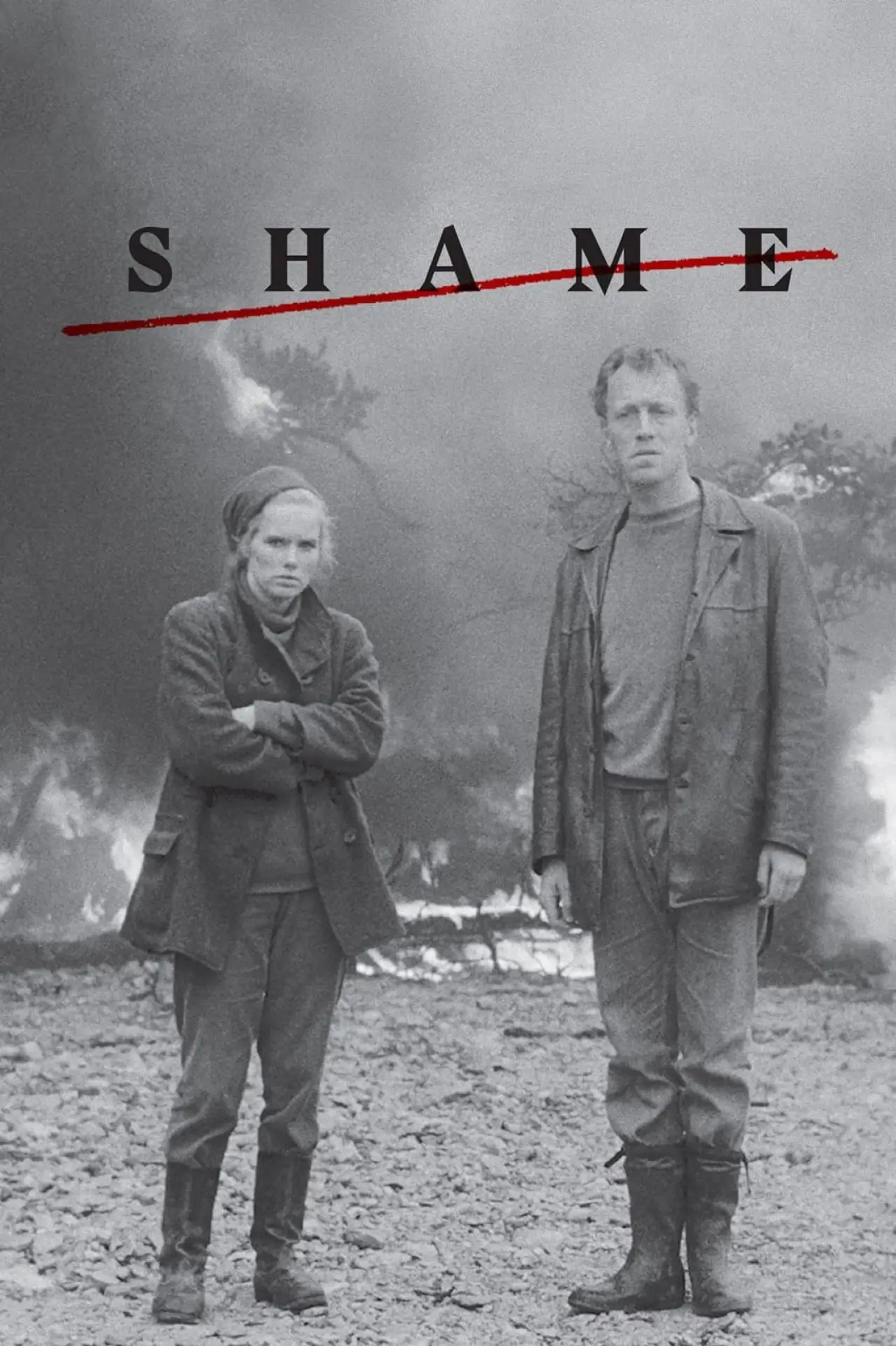 Plakat filmowy "Hańba"