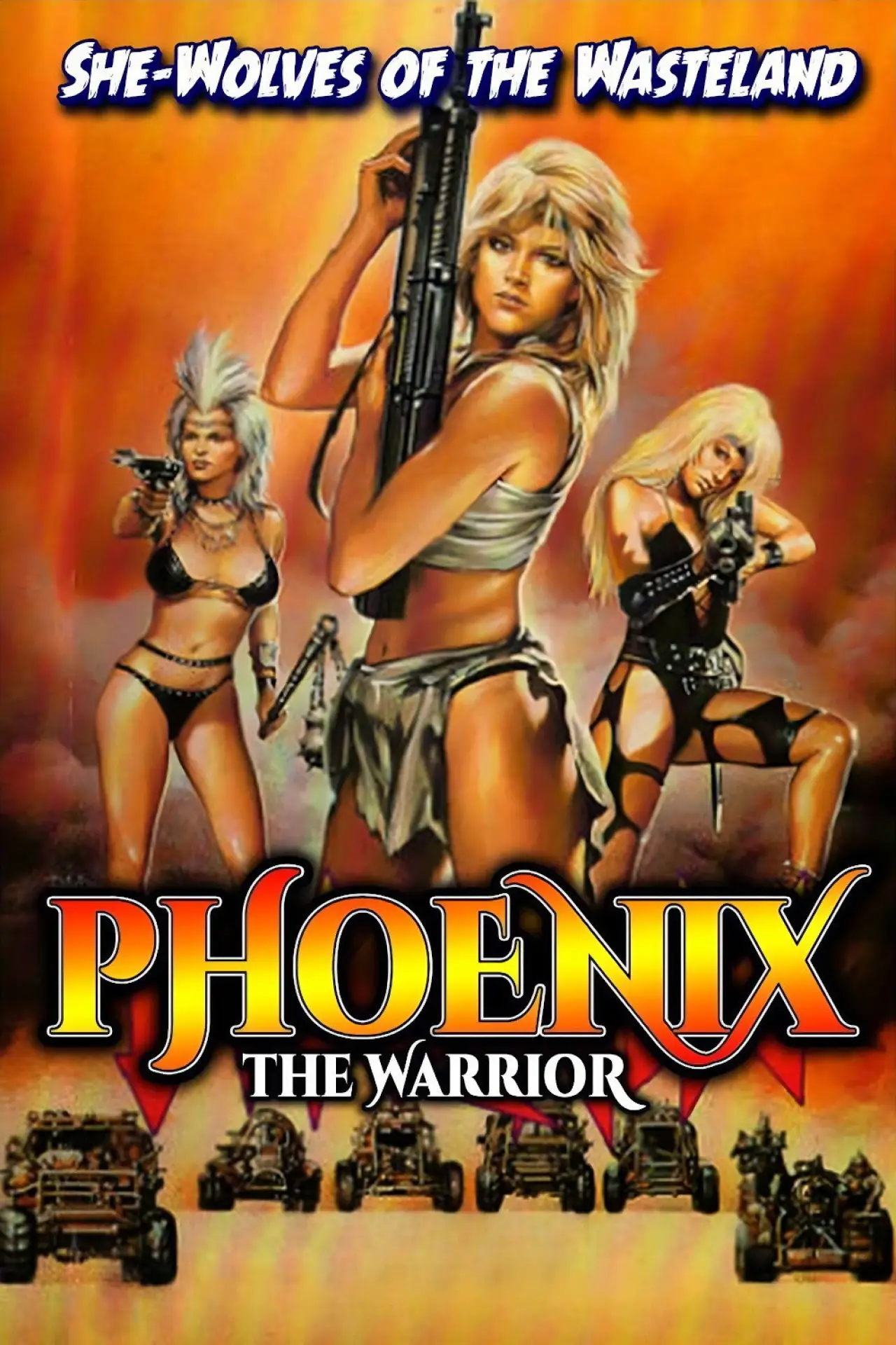 Plakat filmowy "Phoenix the Warrior"