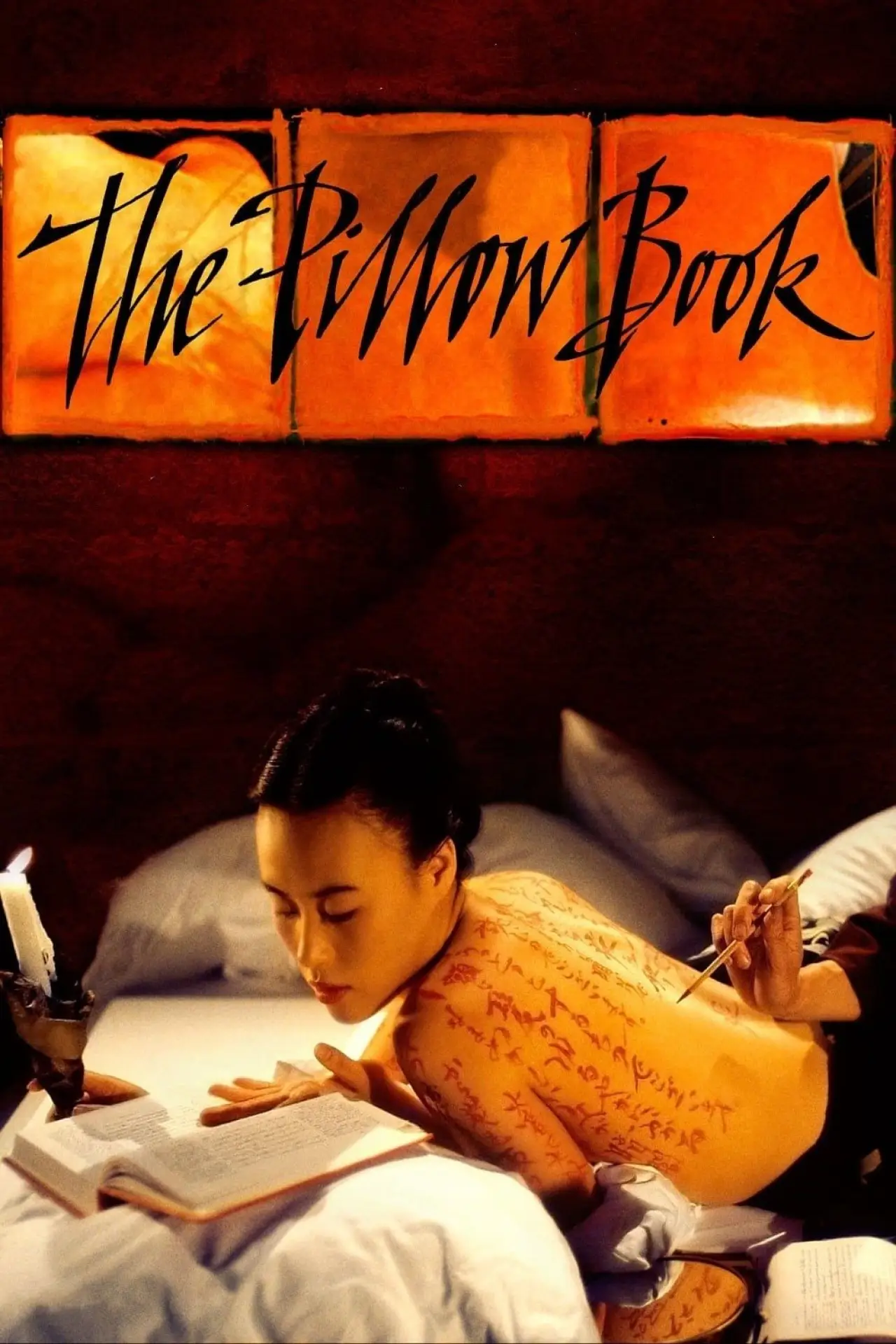 Plakat filmowy "Pillow Book"