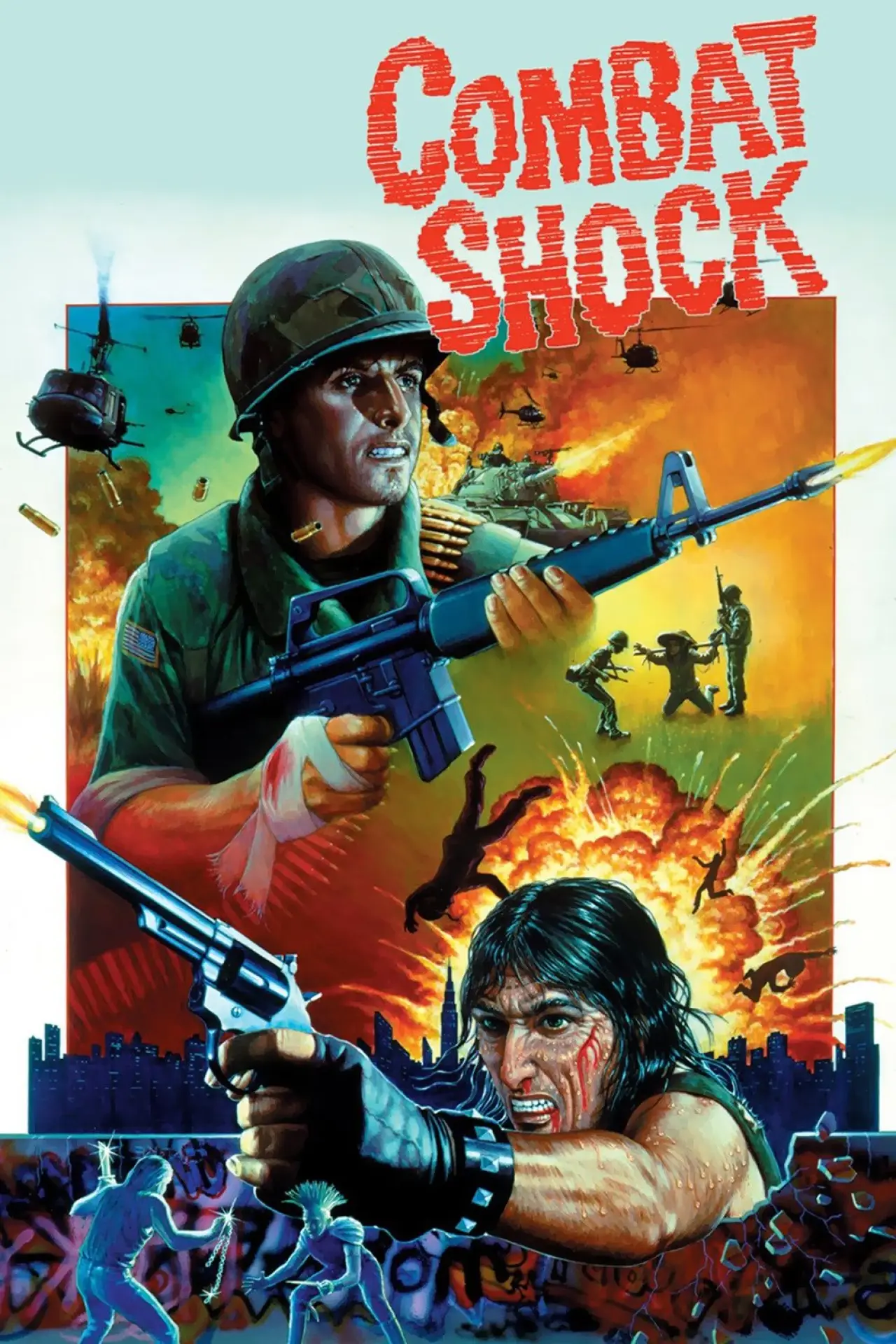Plakat filmowy "Combat Shock"