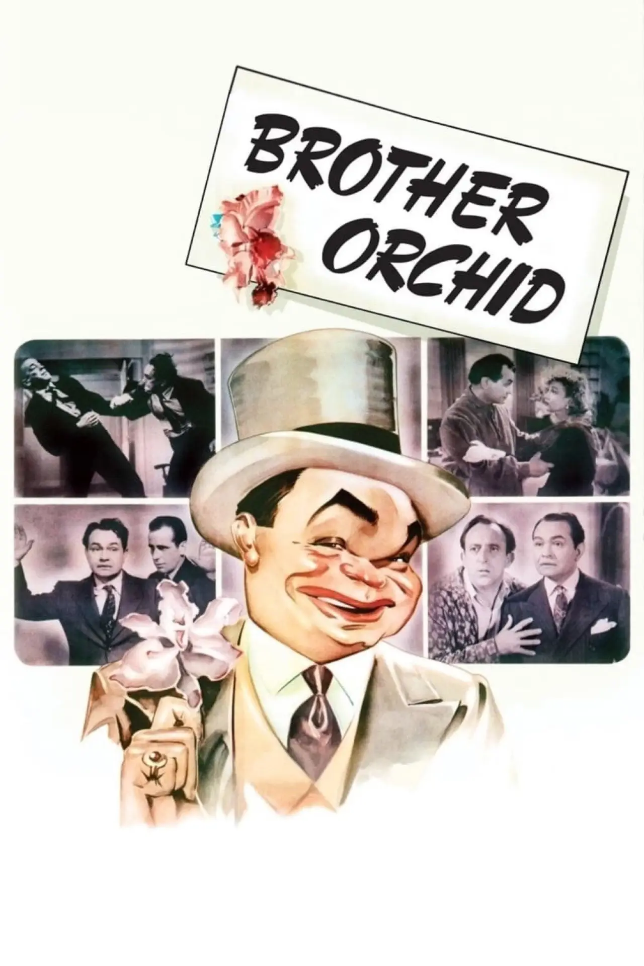 Plakat filmowy "Brother Orchid"