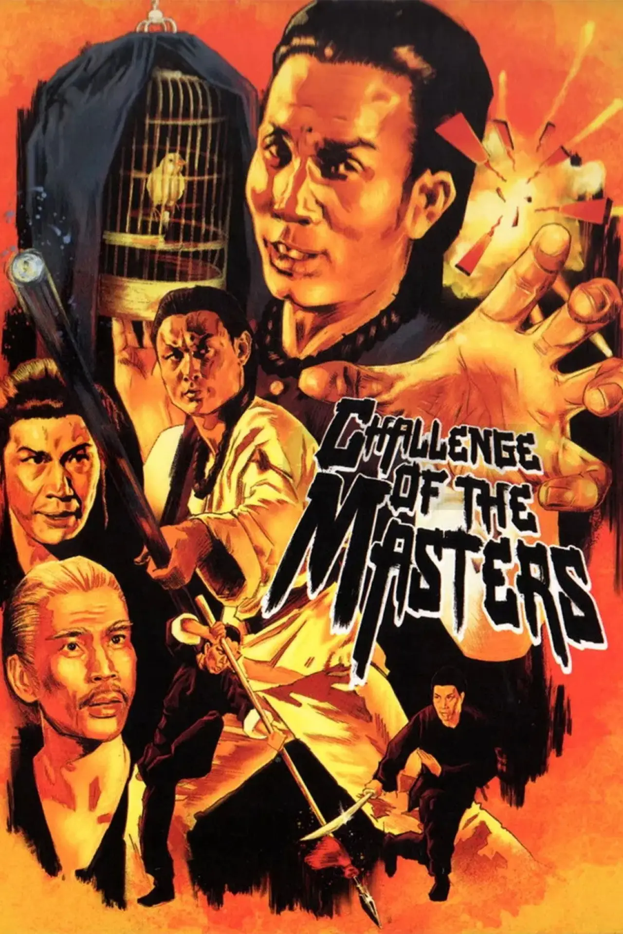 Plakat filmowy "Challenge of the Masters"