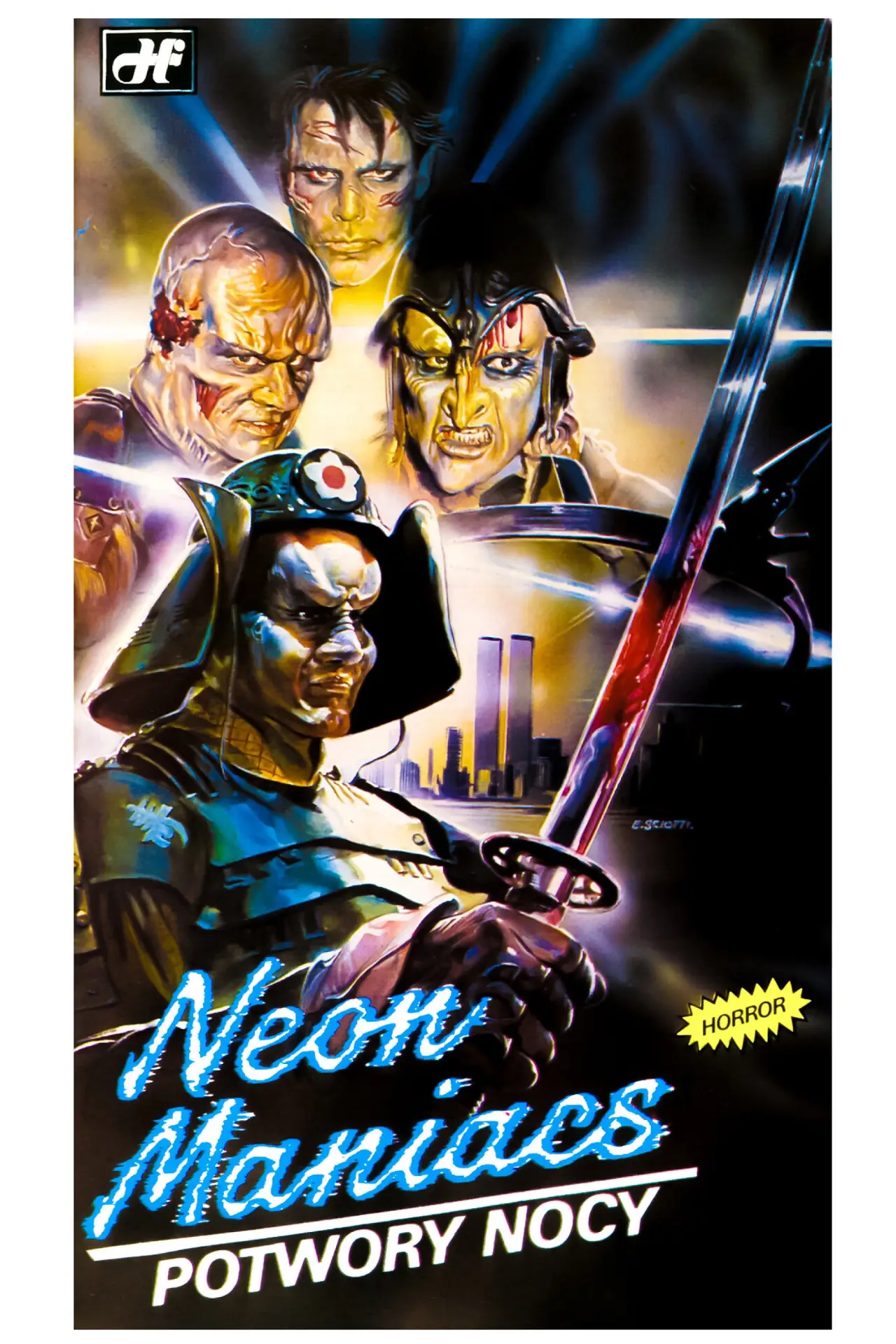 Plakat filmowy "Neonowi maniacy"