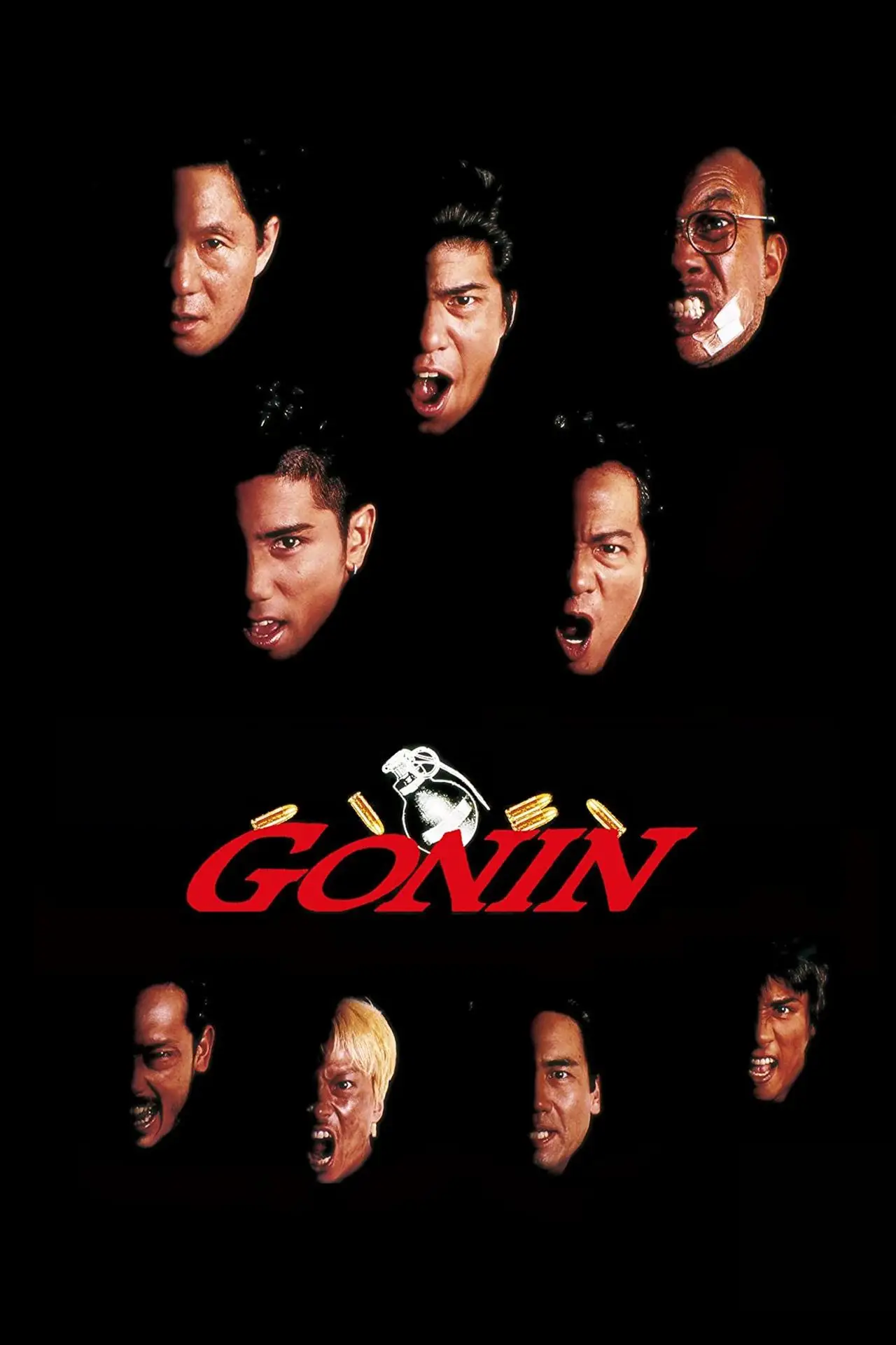 Plakat filmowy "Gonin"