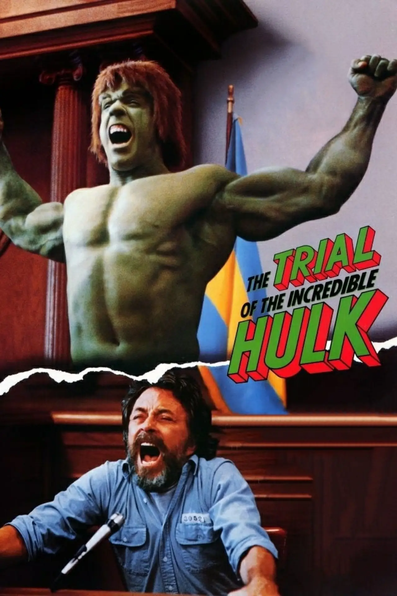 Plakat filmowy "Hulk przed sądem"