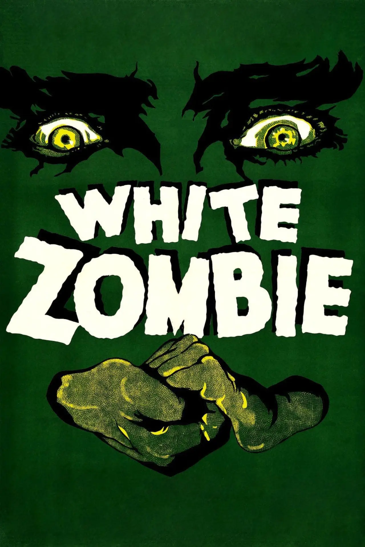 Plakat filmowy "Białe Zombi"