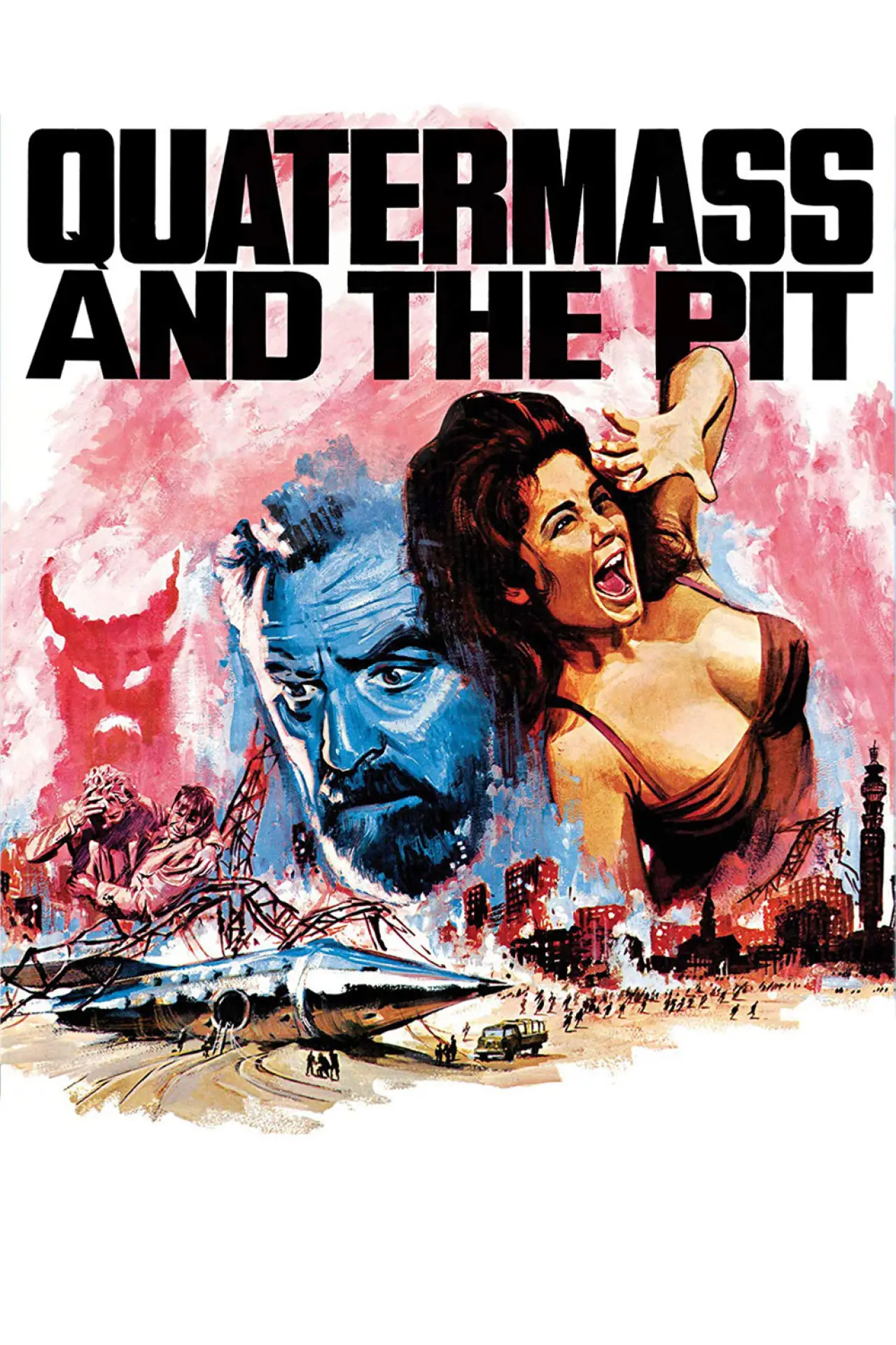 Plakat filmowy "Quatermass i Studnia"