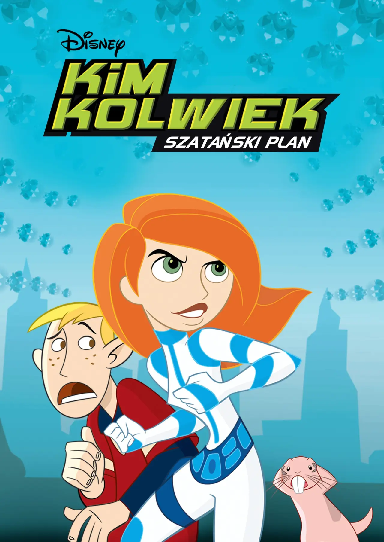 Plakat filmowy "Kim Kolwiek: Szatański Plan"