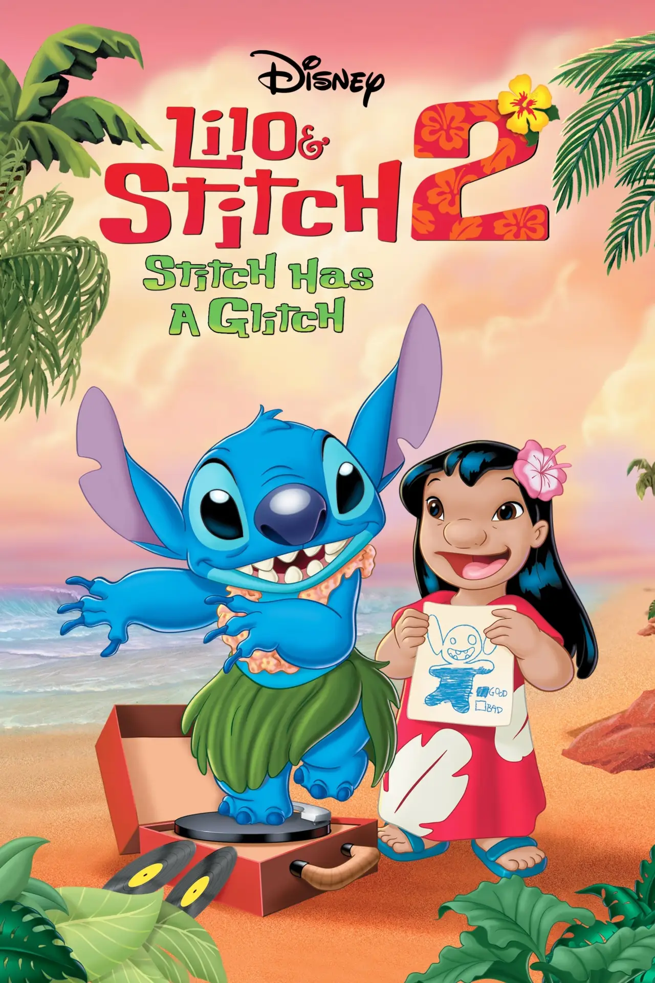 Plakat filmowy "Lilo i Stich 2. Mały feler Sticha"