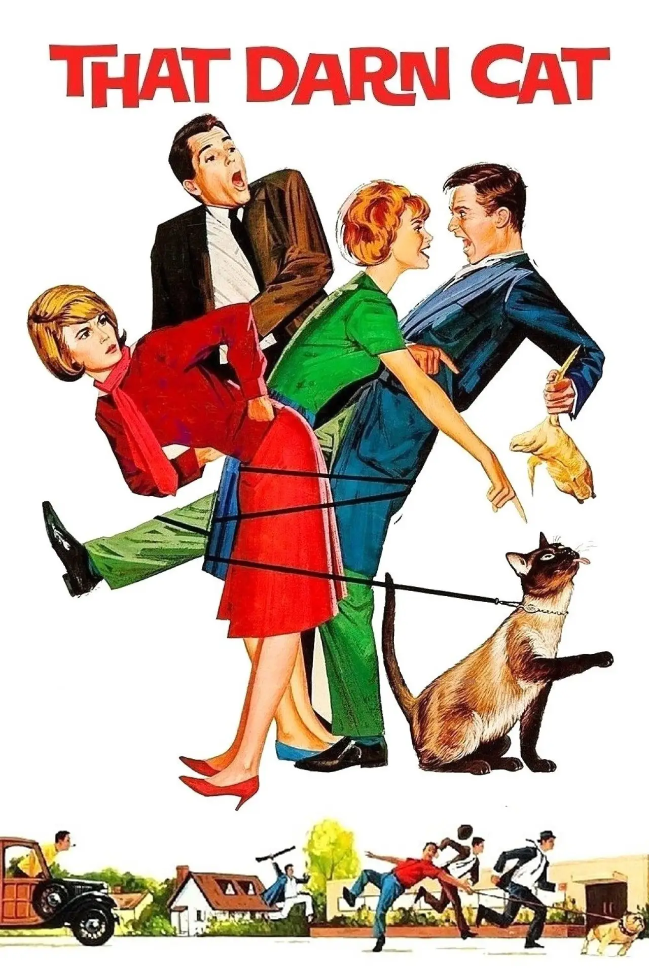 Plakat filmowy "That Darn Cat!"