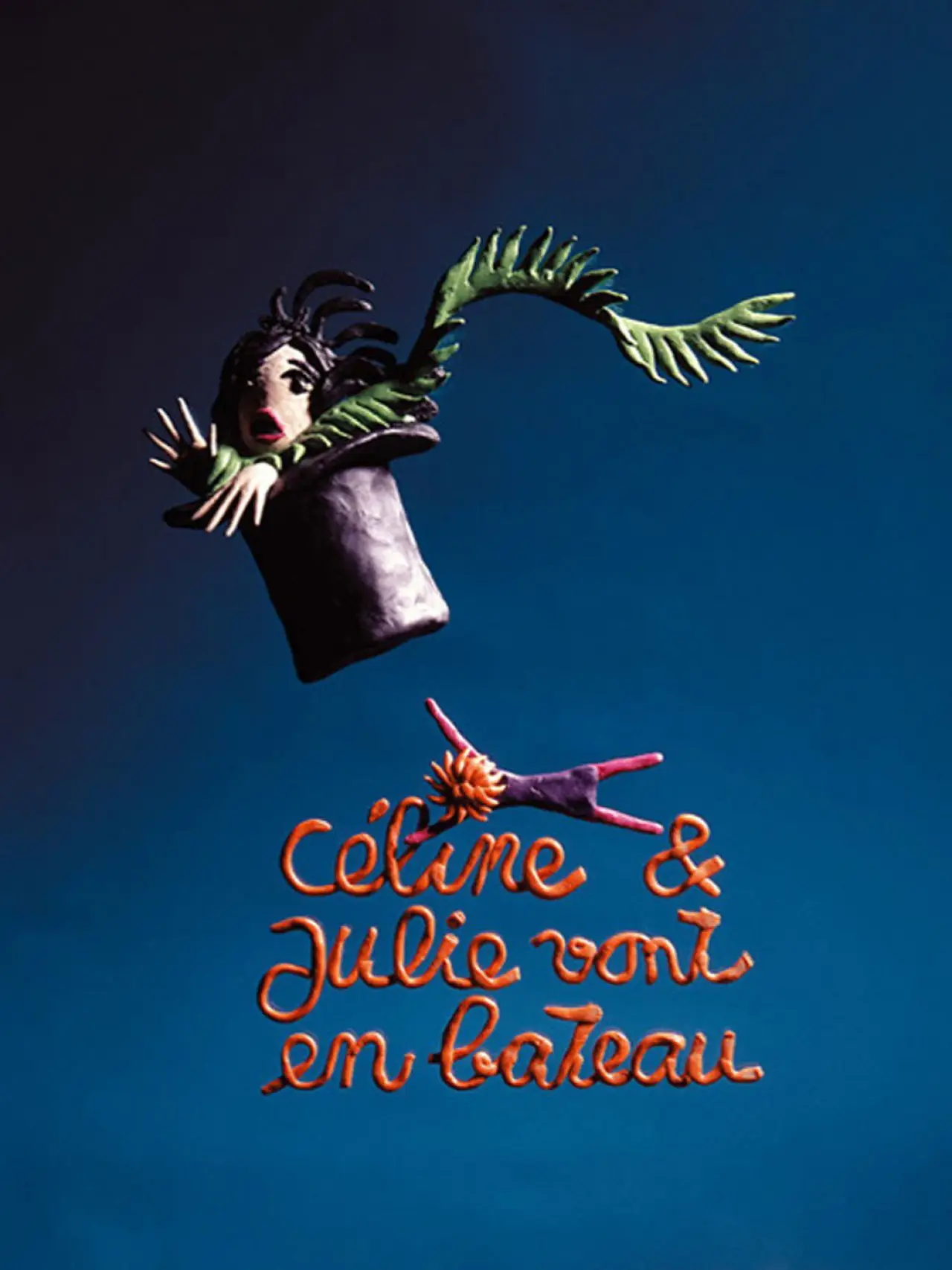 Plakat filmowy "Celine i Julie odpływają"