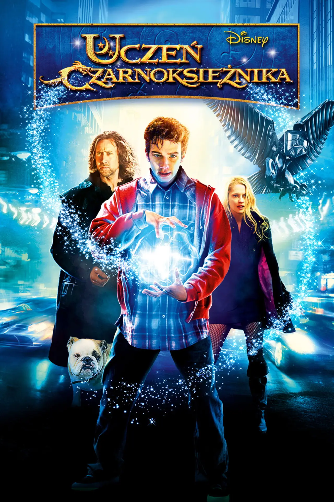Plakat filmowy "Uczeń czarnoksiężnika"