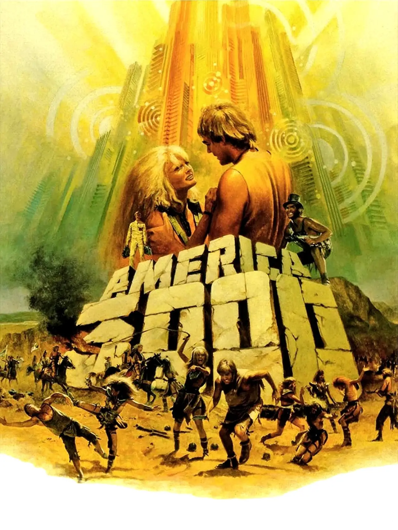 Plakat filmowy "Ameryka 3000"