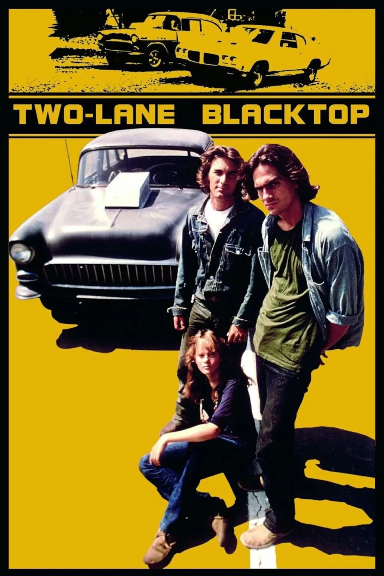 Plakat filmowy "Two-Lane Blacktop"