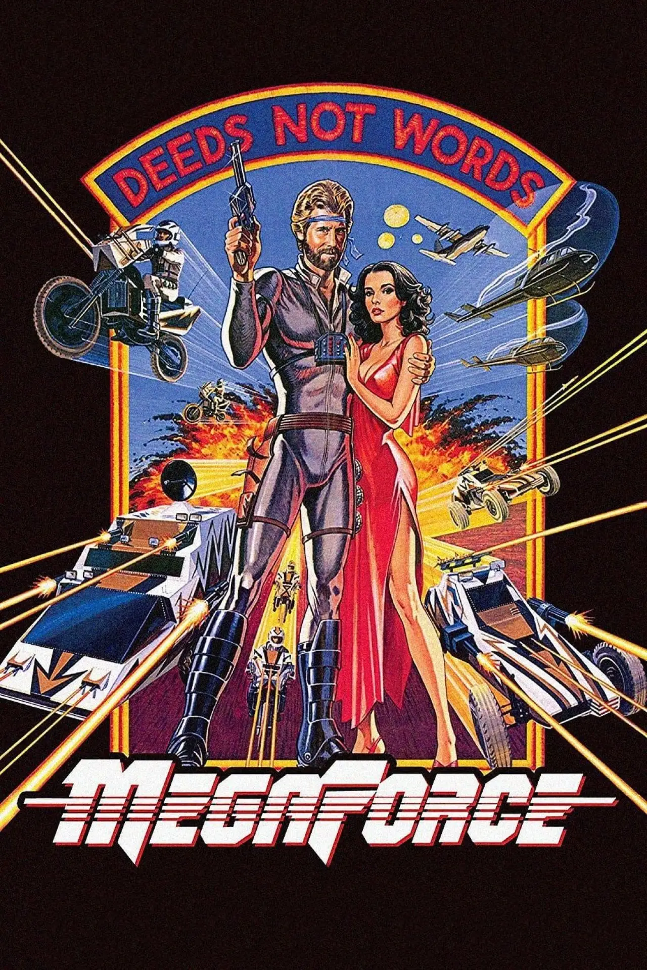 Plakat filmowy "Megaforce"
