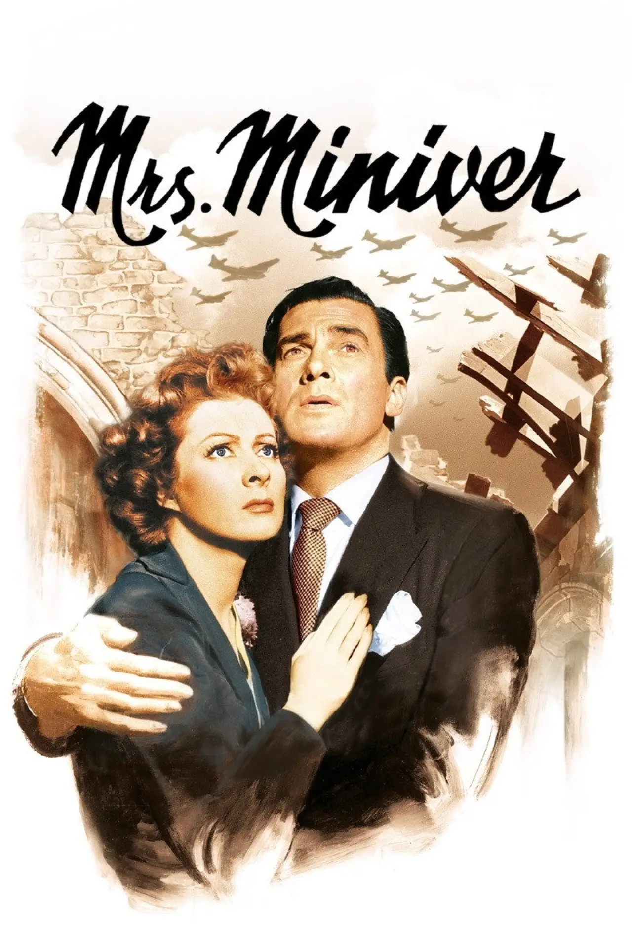 Plakat filmowy "Pani Miniver"